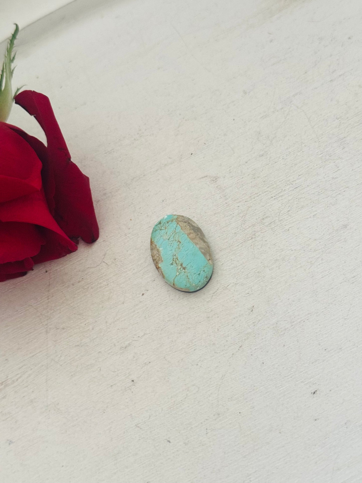 Number 8 Turquoise Cab