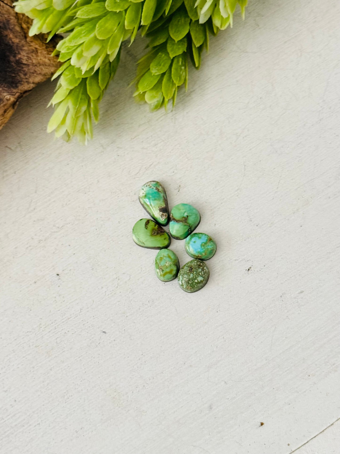 Natural Sonoran Gold Turquoise Cabs