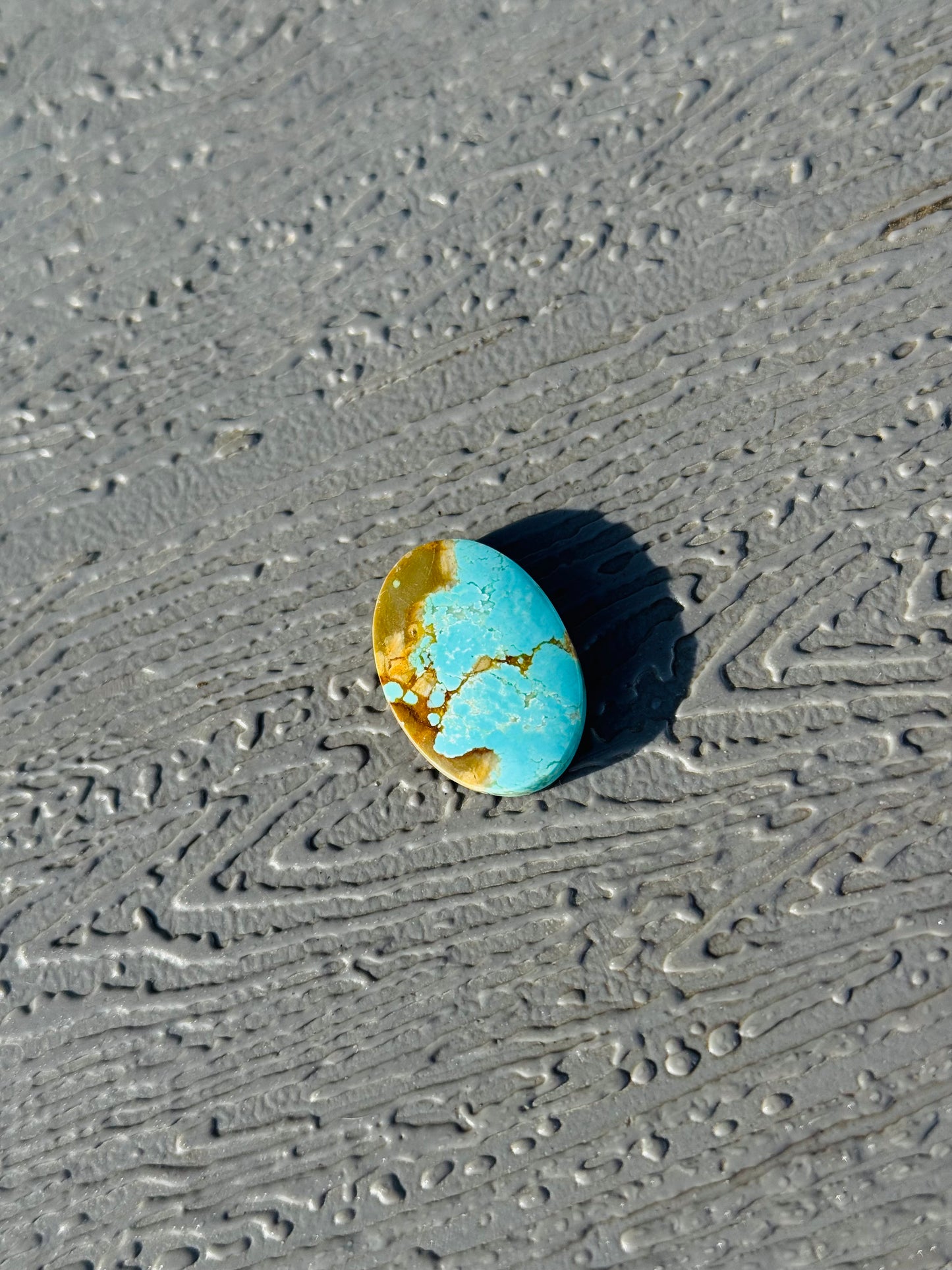 Number 8 Turquoise Cab