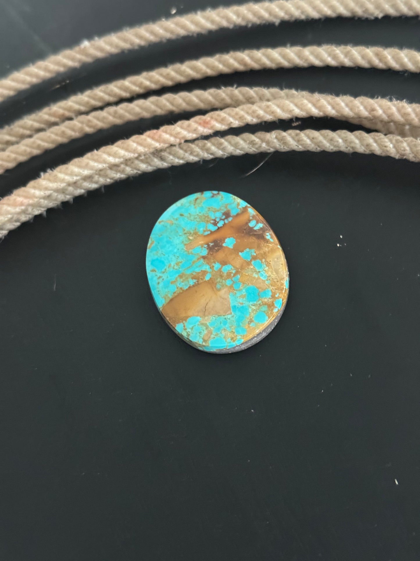 High Grade Kings Manassa Turquoise Cab