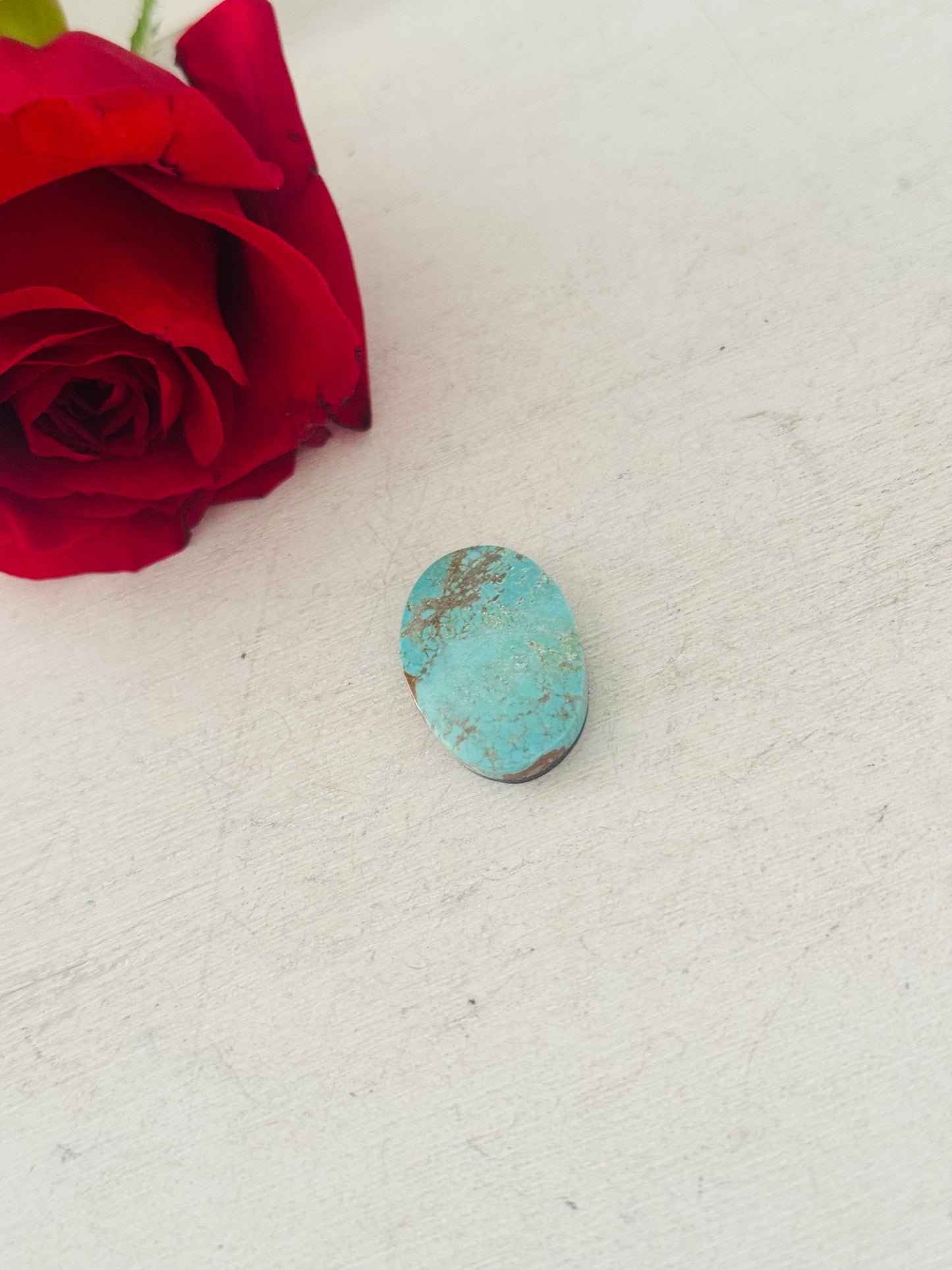 Number 8 Turquoise Cab
