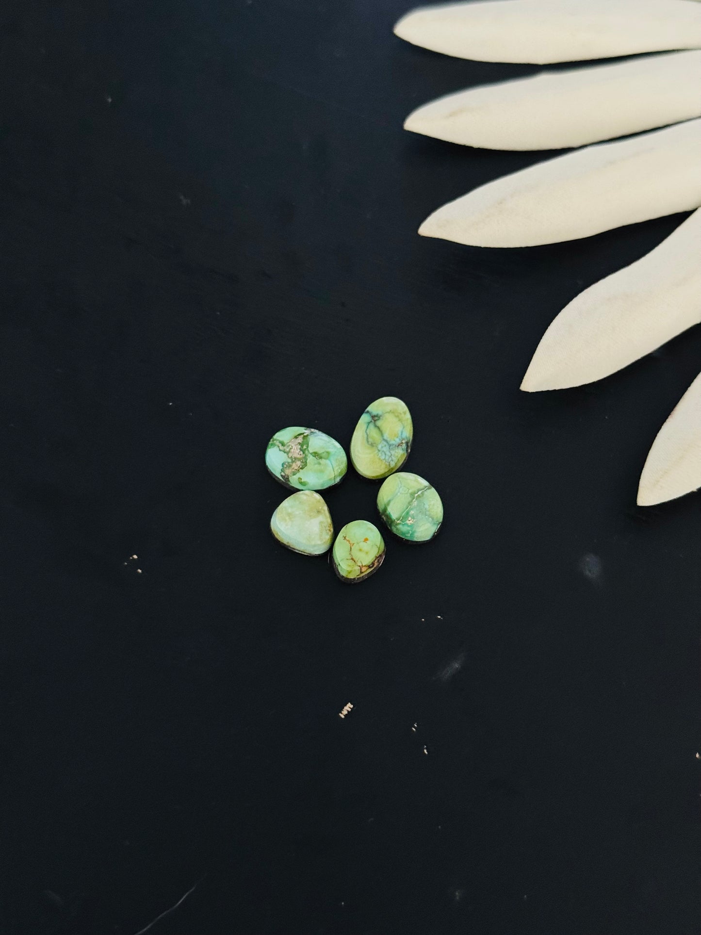 Natural Sonoran Gold Turquoise Cabs