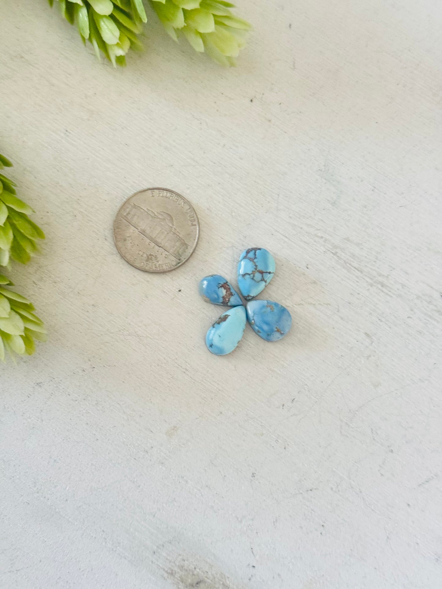 Golden Hills Turquoise Cabs