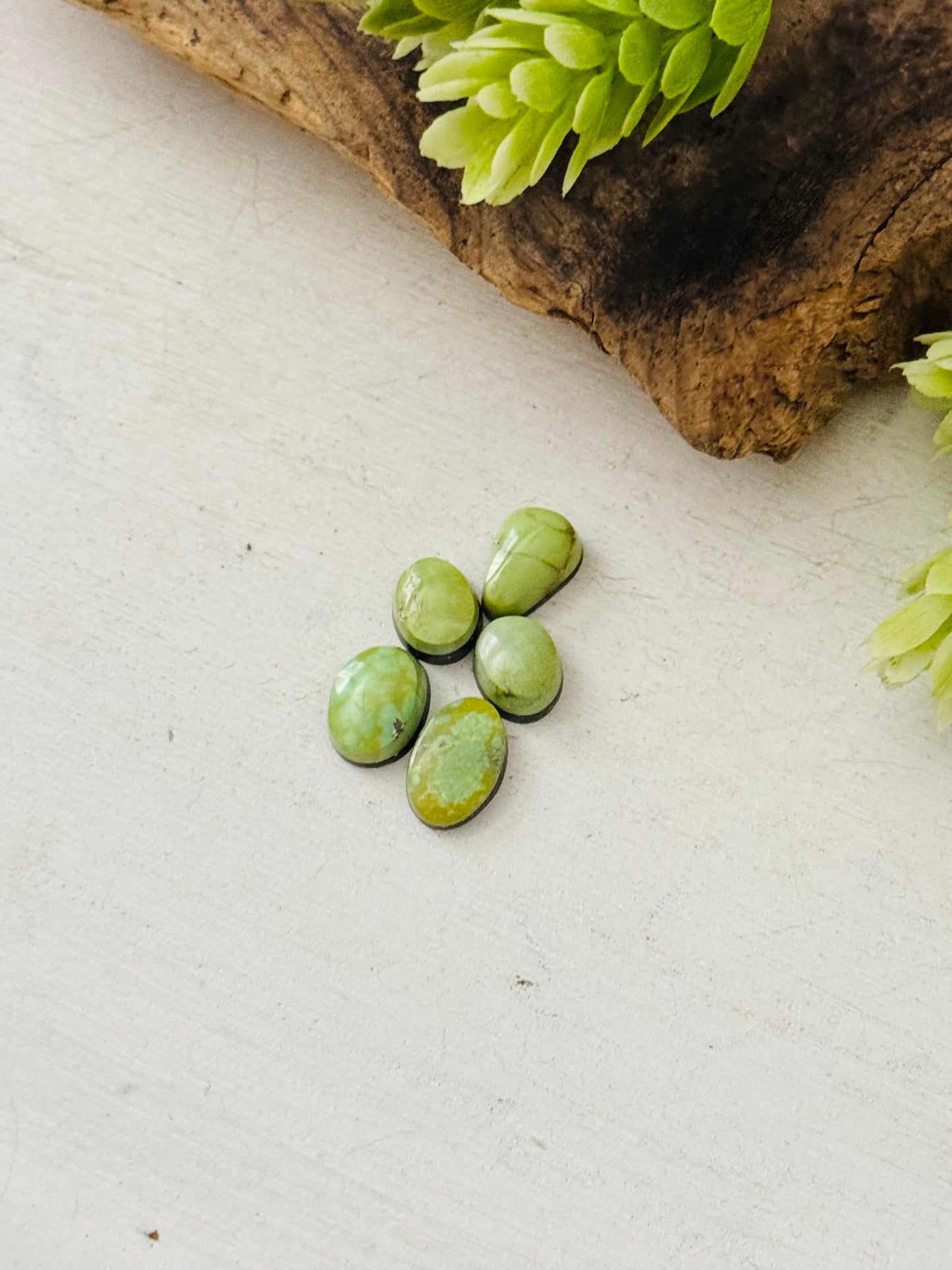 Natural Sonoran Gold Turquoise Cabs