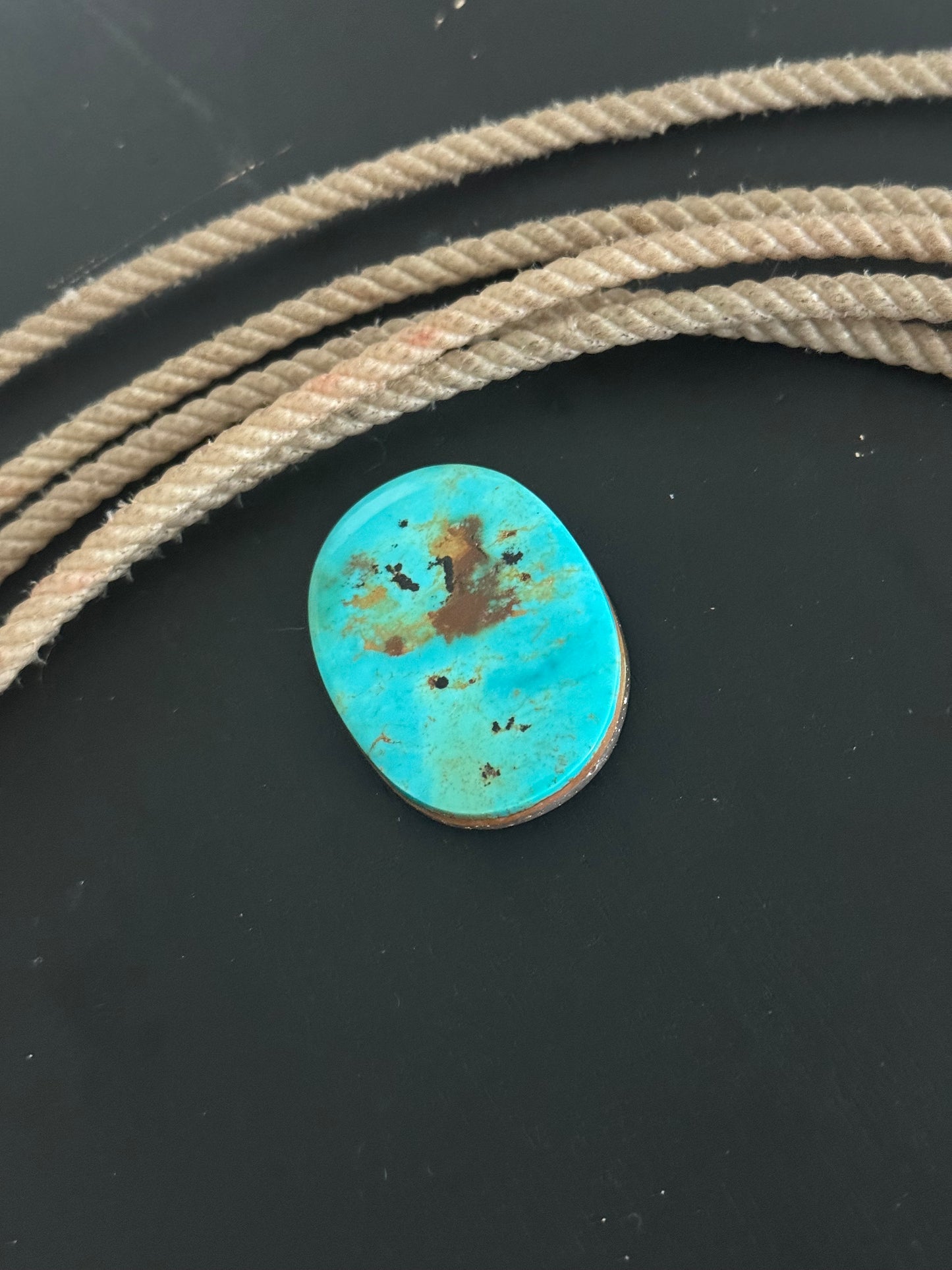 High Grade Kings Manassa Turquoise Cab