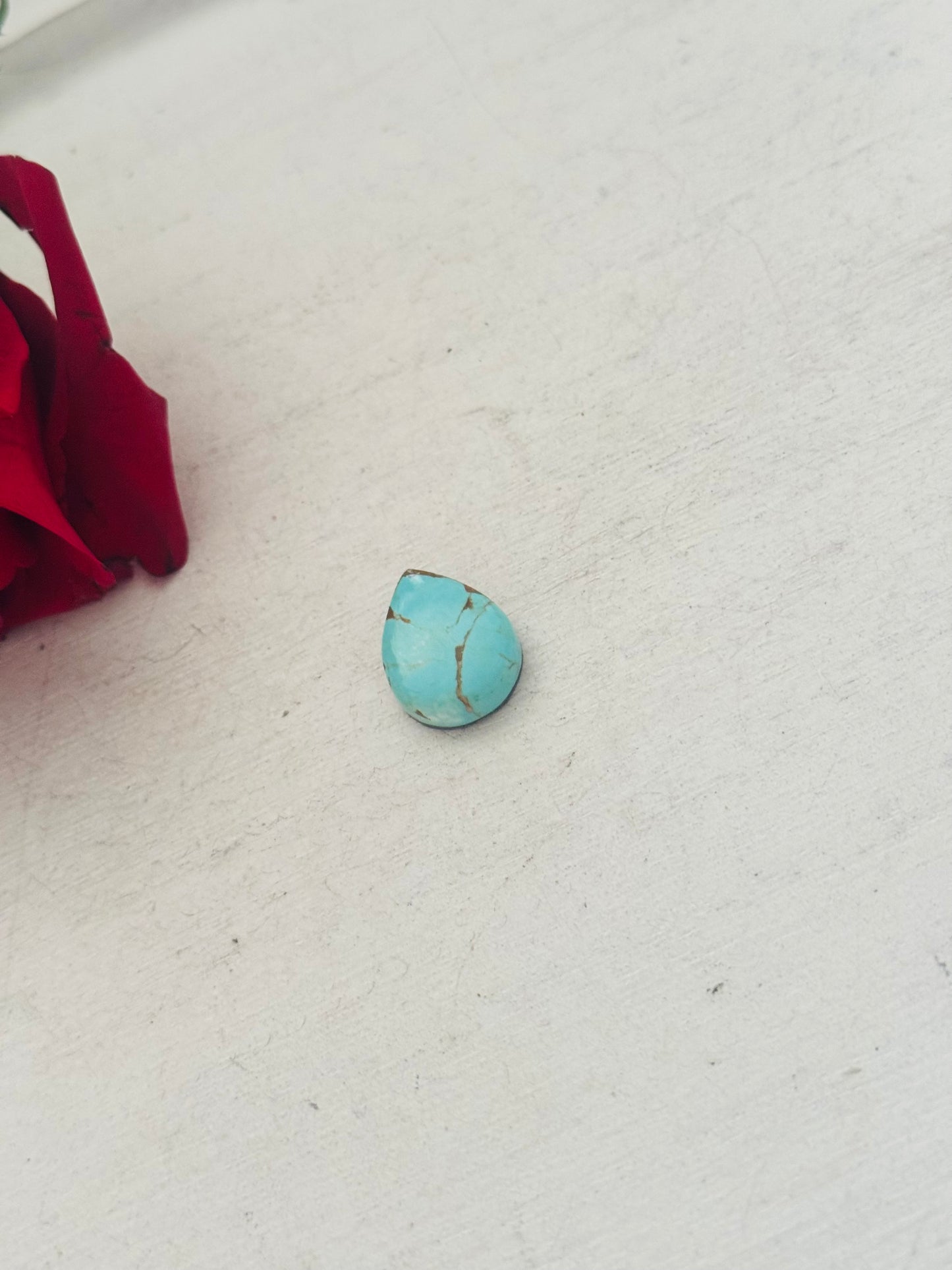 Number 8 Turquoise Cab