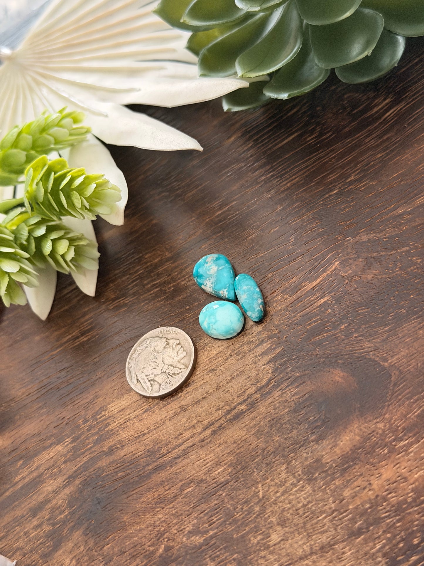White Water Turquoise Cabs