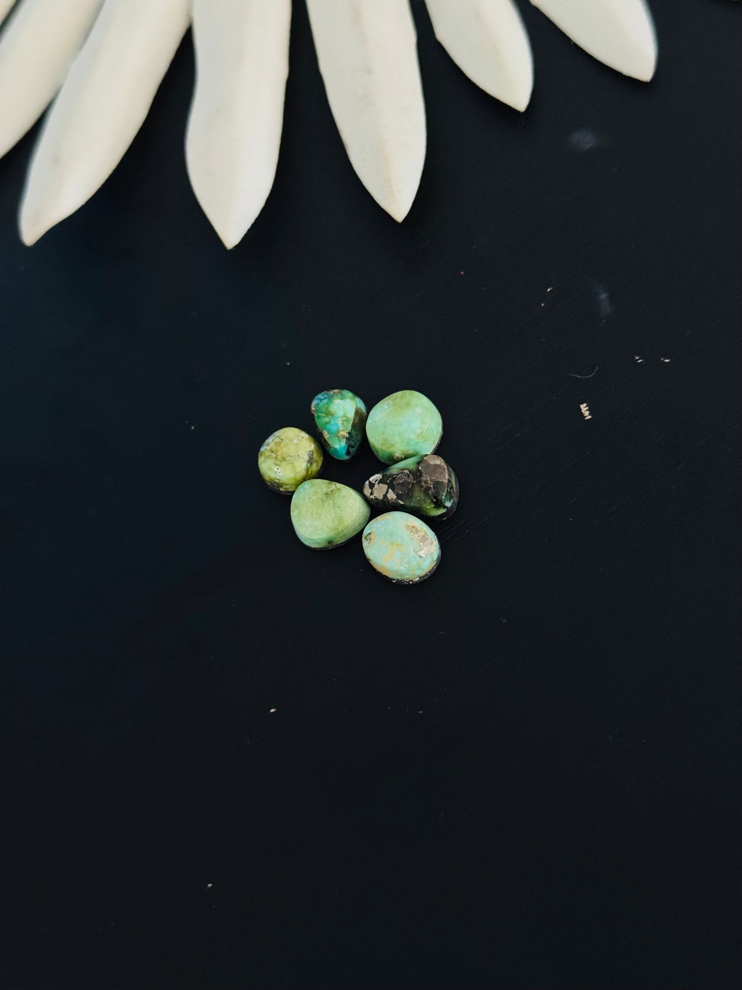Natural Sonoran Gold Turquoise Cabs