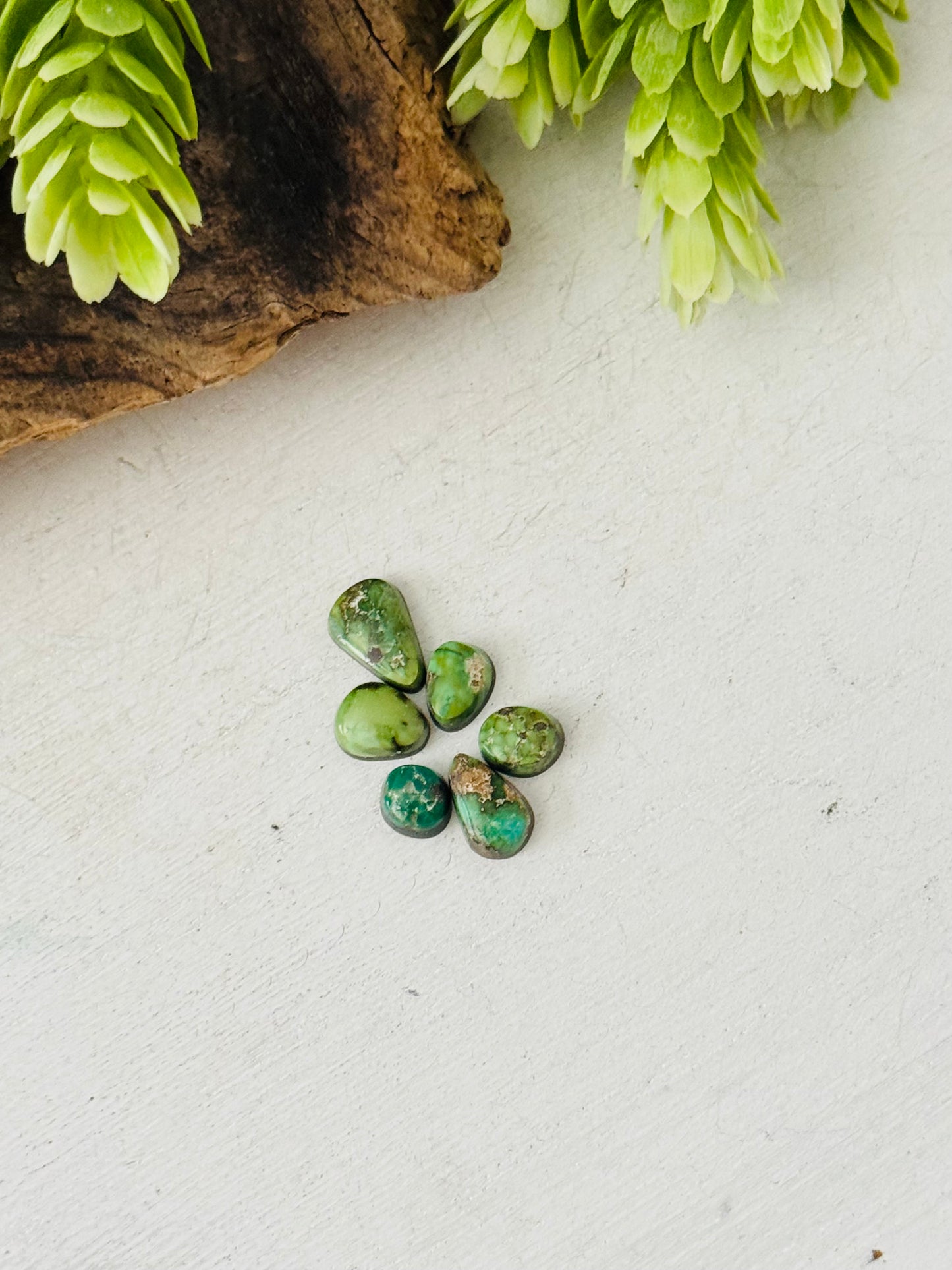 Natural Sonoran Gold Turquoise Cabs