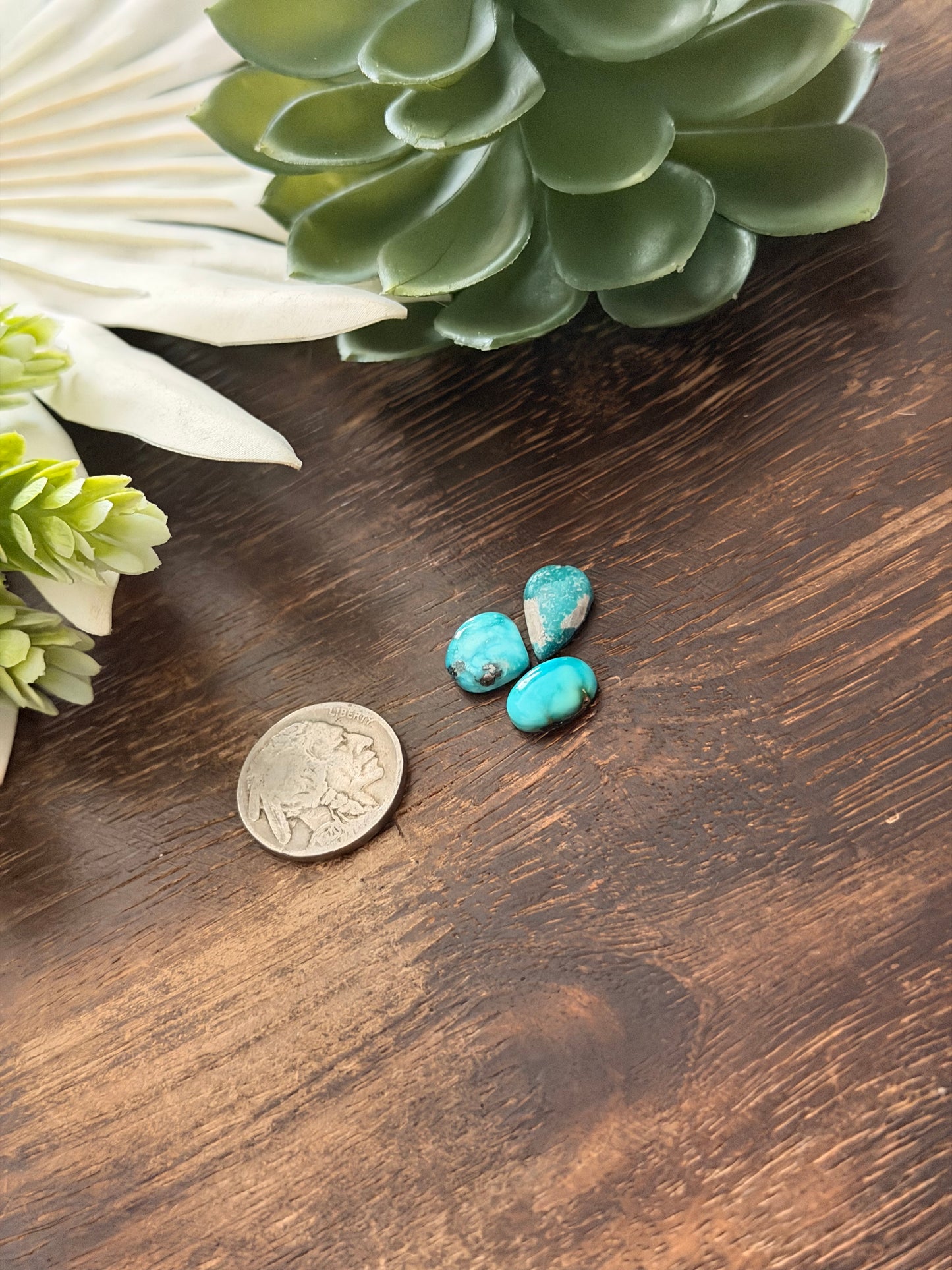 White Water Turquoise Cabs