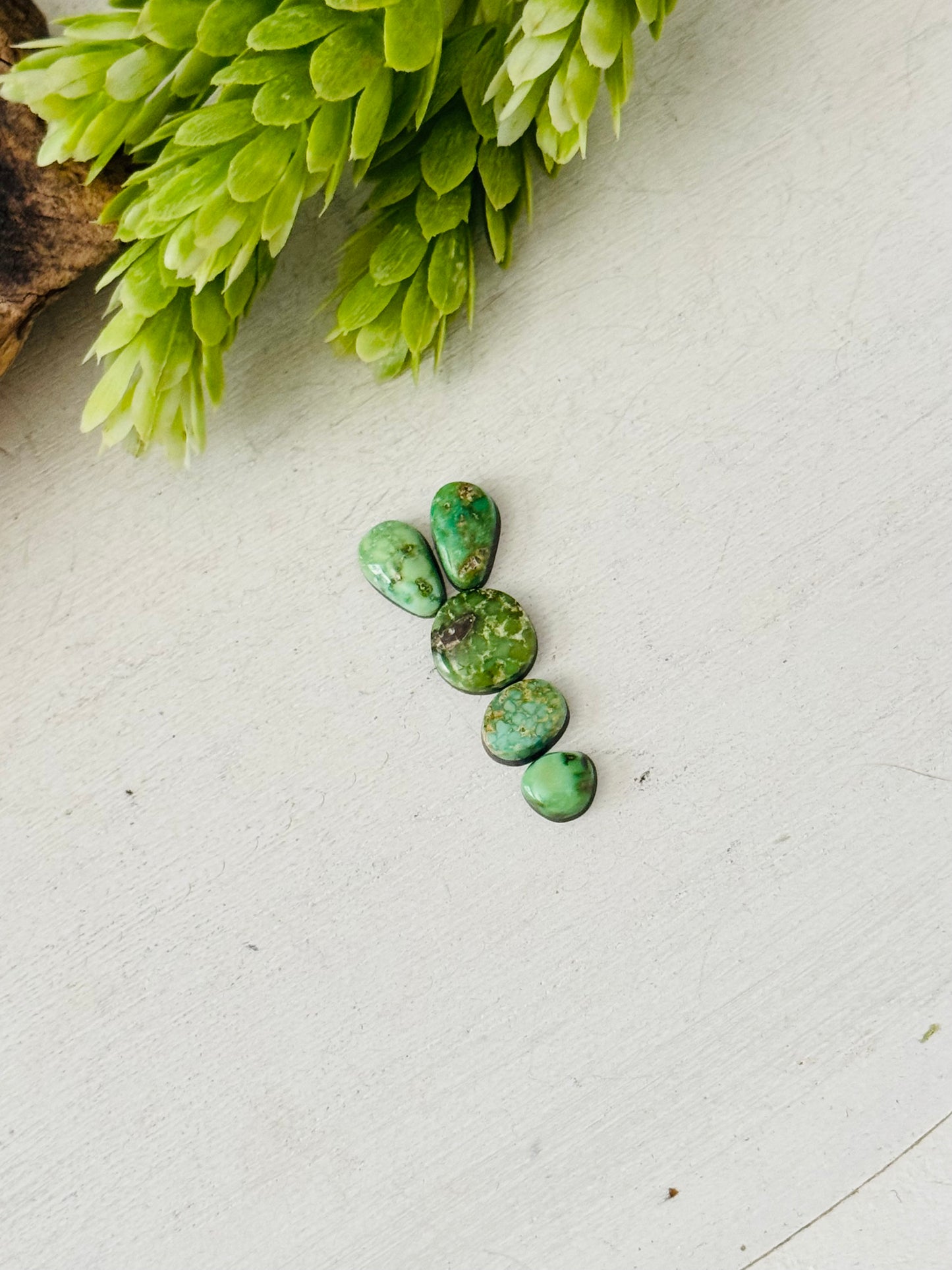 Natural Sonoran Gold Turquoise Cabs