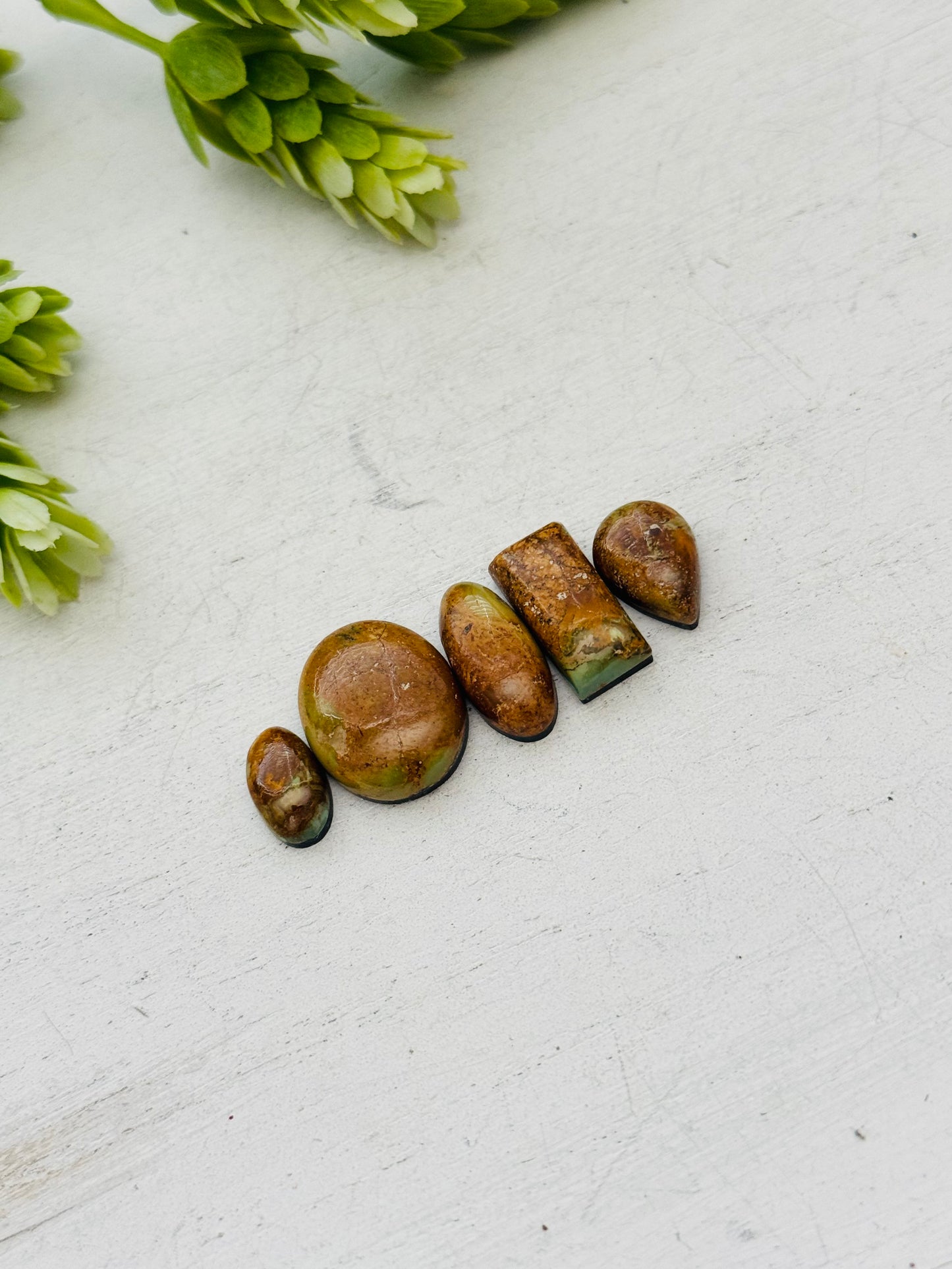 Natural Evans Turquoise Cabs