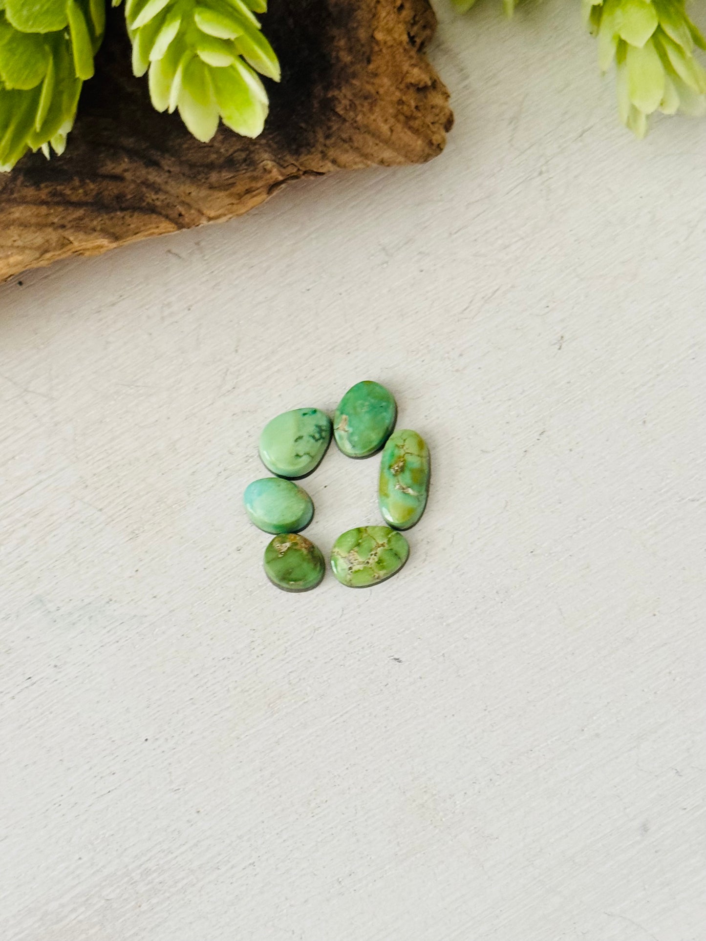Natural Sonoran Gold Turquoise Cabs