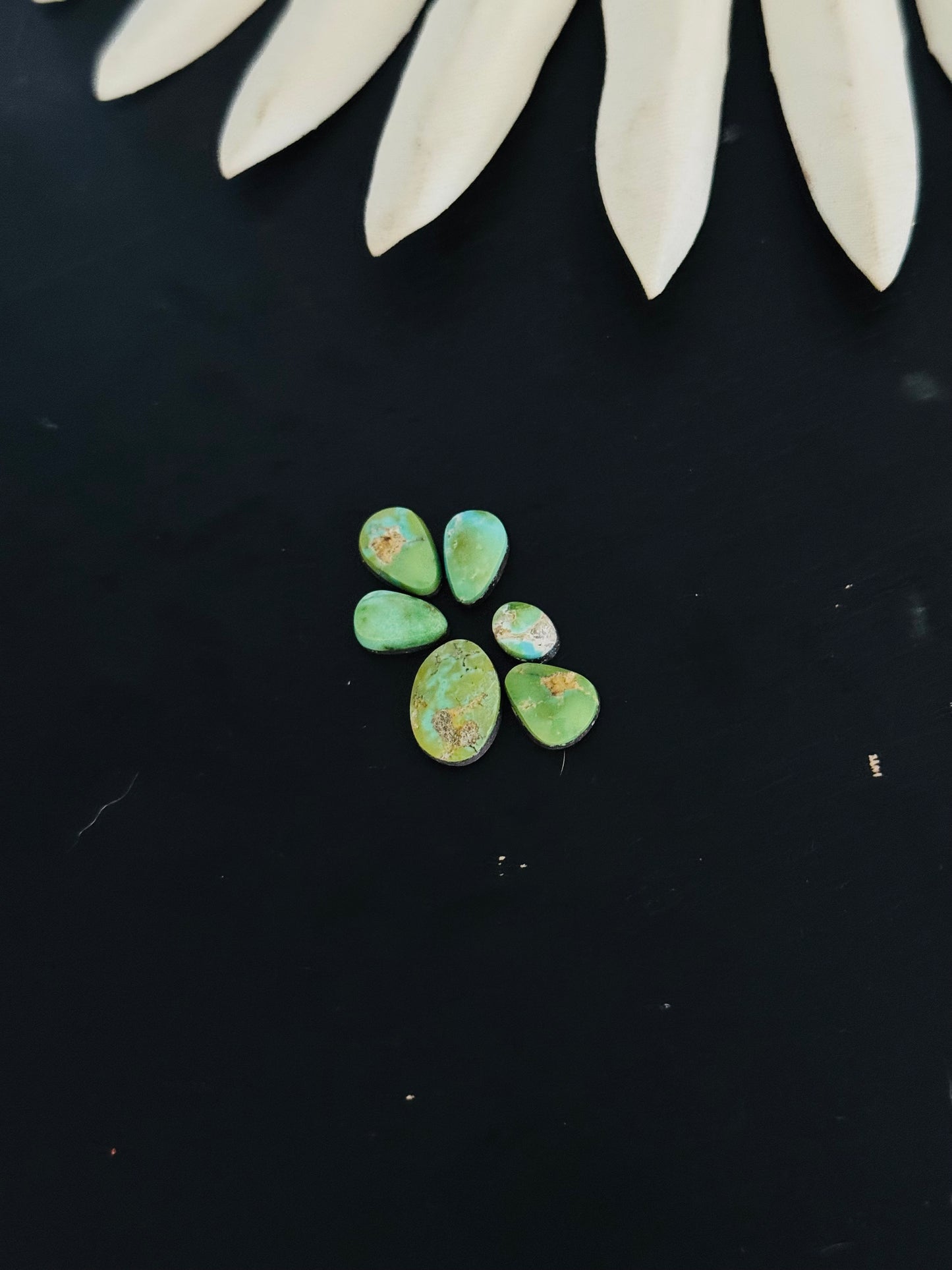 Natural Sonoran Gold Turquoise Cabs