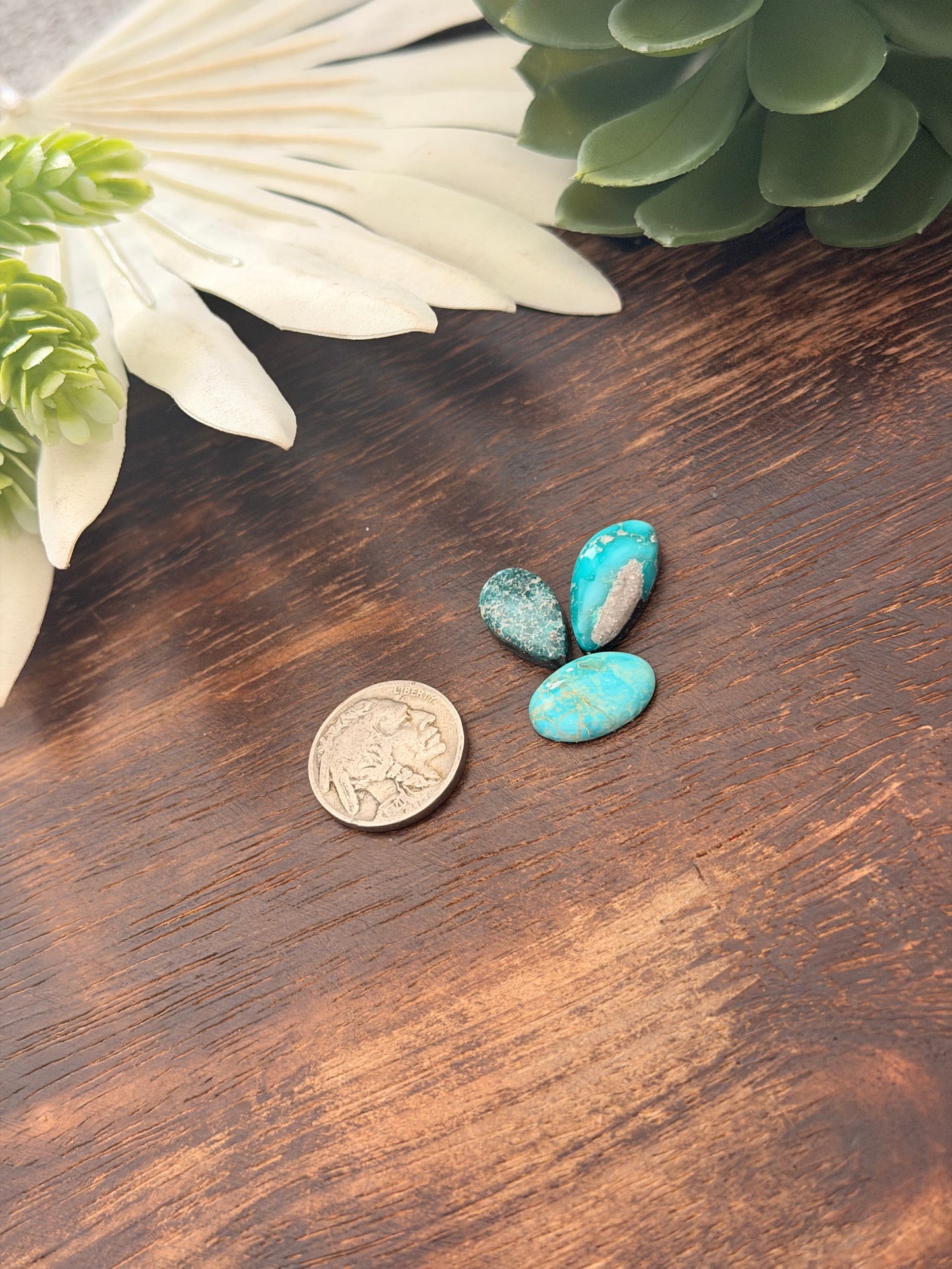 White Water Turquoise Cabs