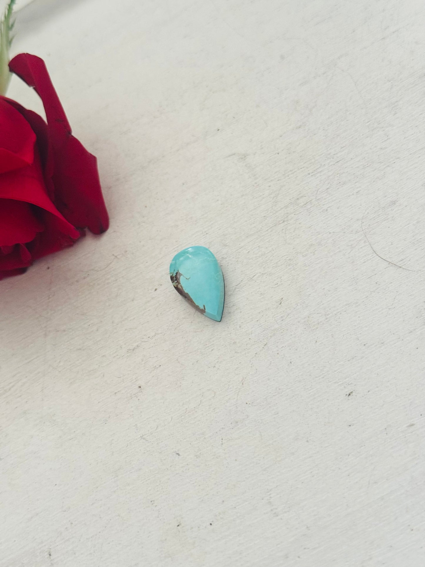 Number 8 Turquoise Cab
