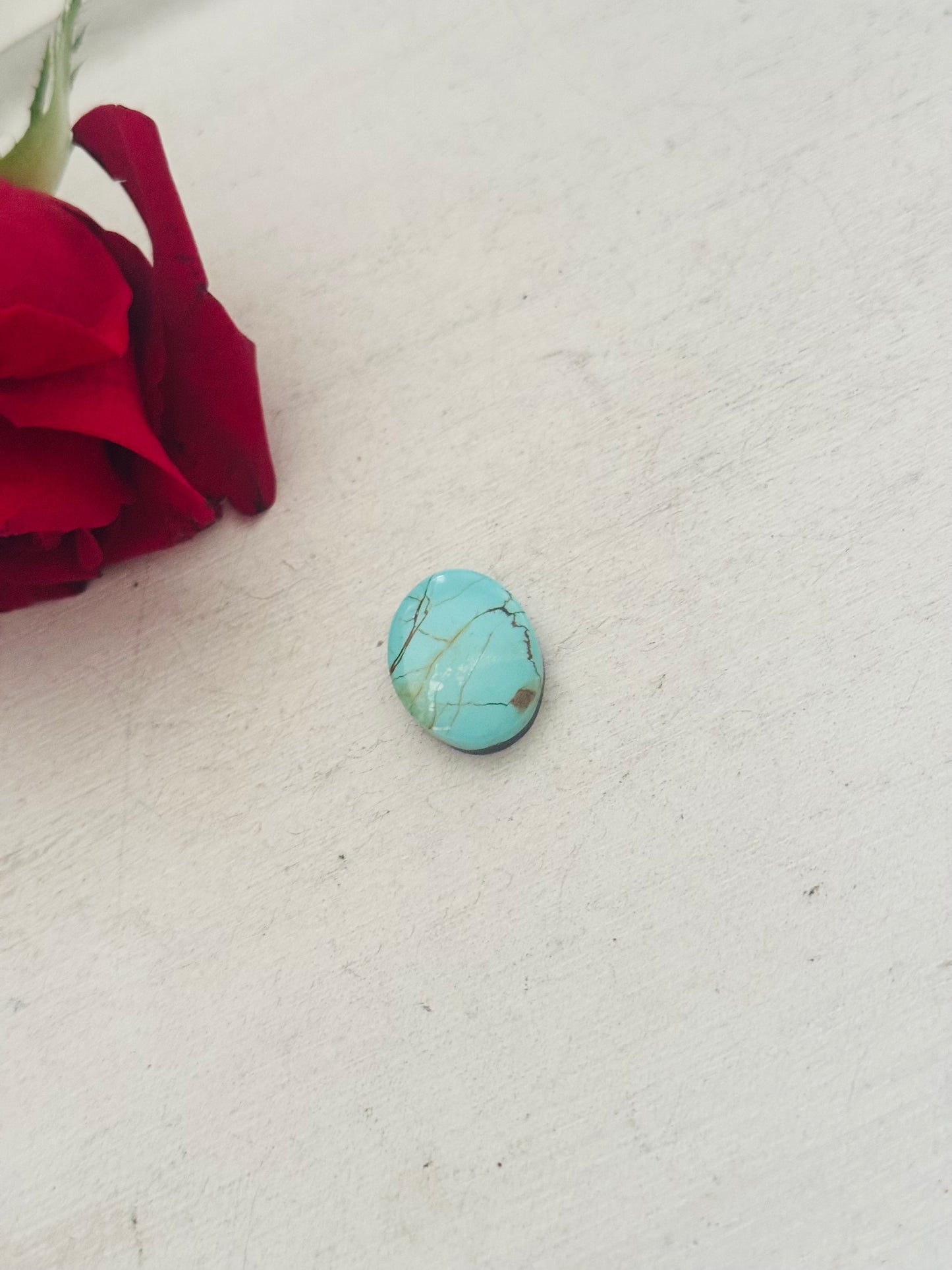 Number 8 Turquoise Cab