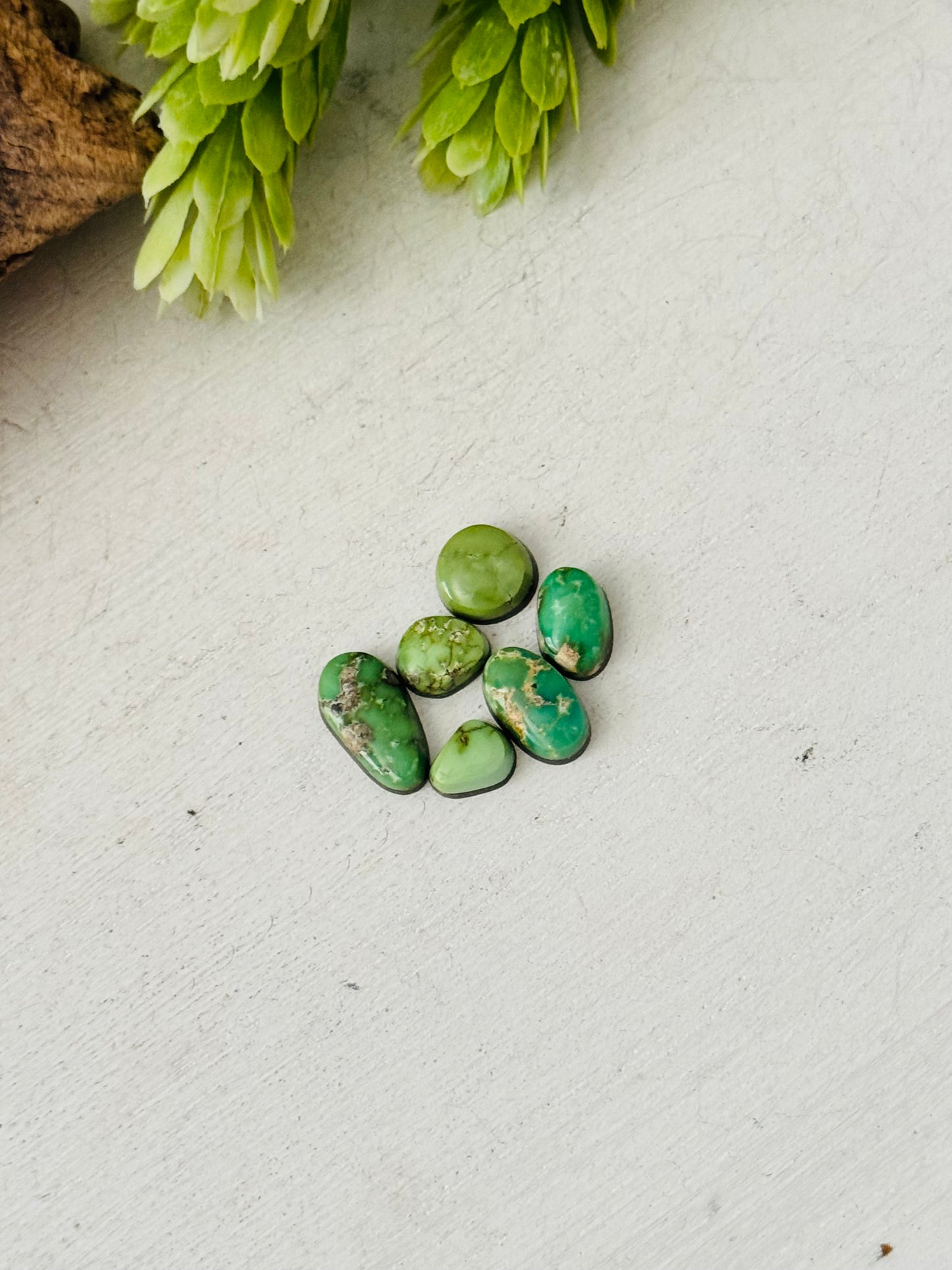 Natural Sonoran Gold Turquoise Cabs