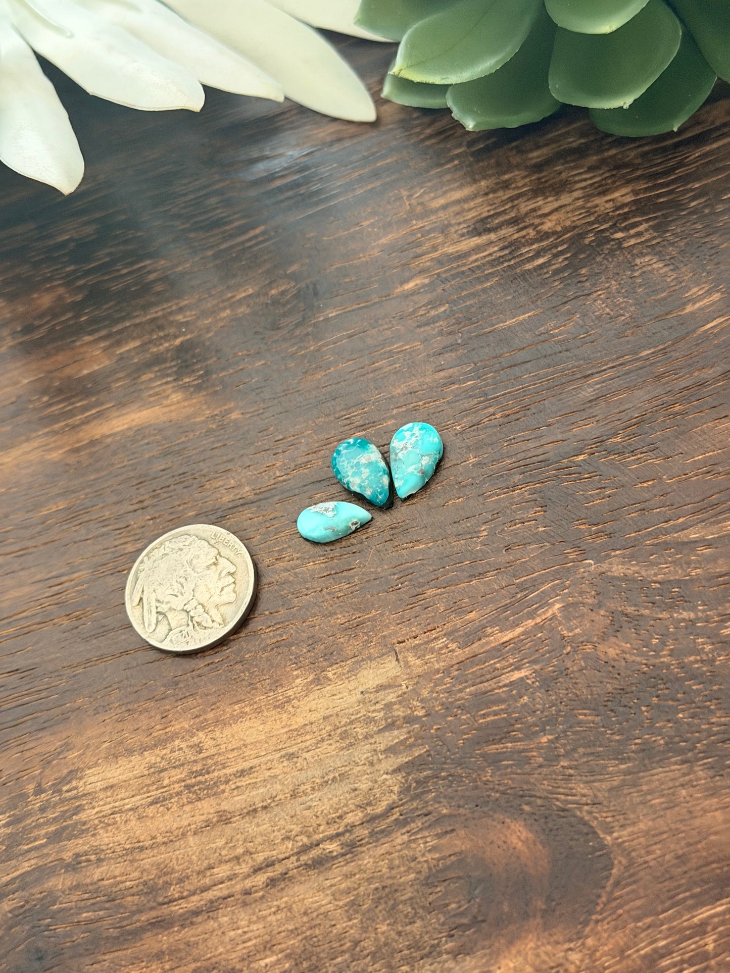 White Water Turquoise Cabs