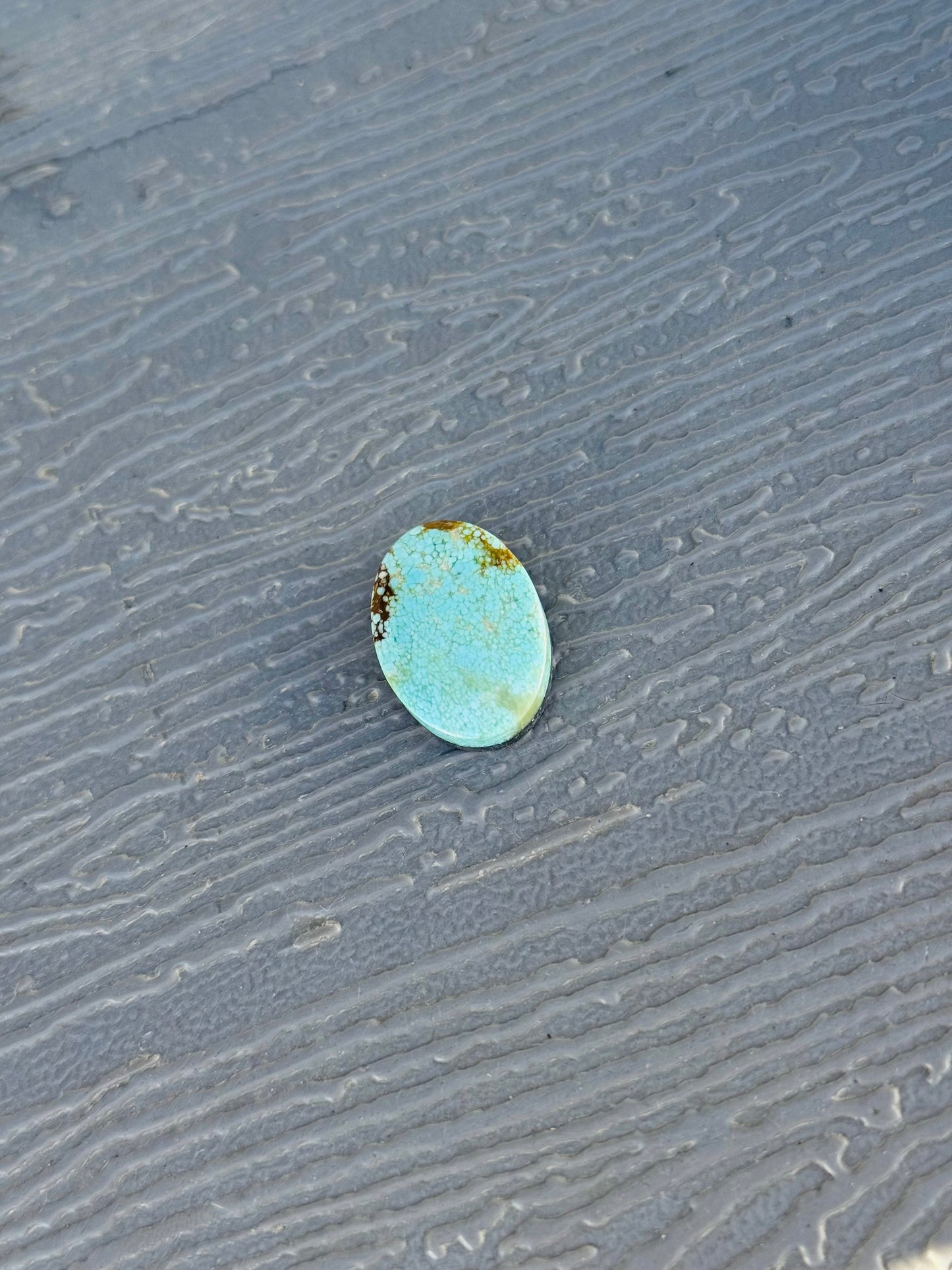 Number 8 Turquoise Cab