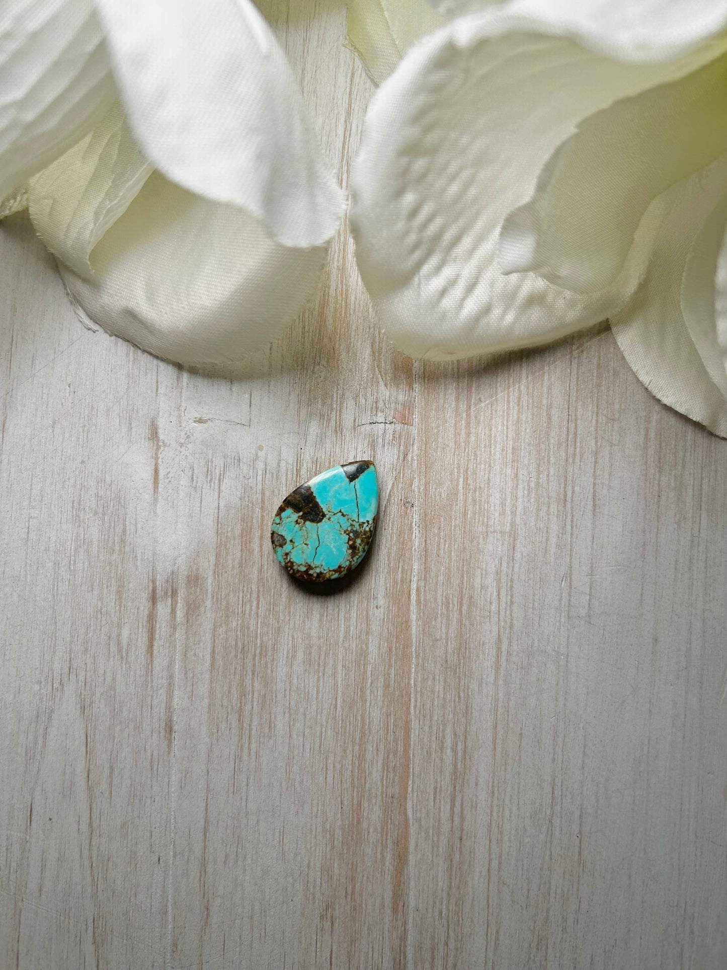 Number 8 Turquoise Cab