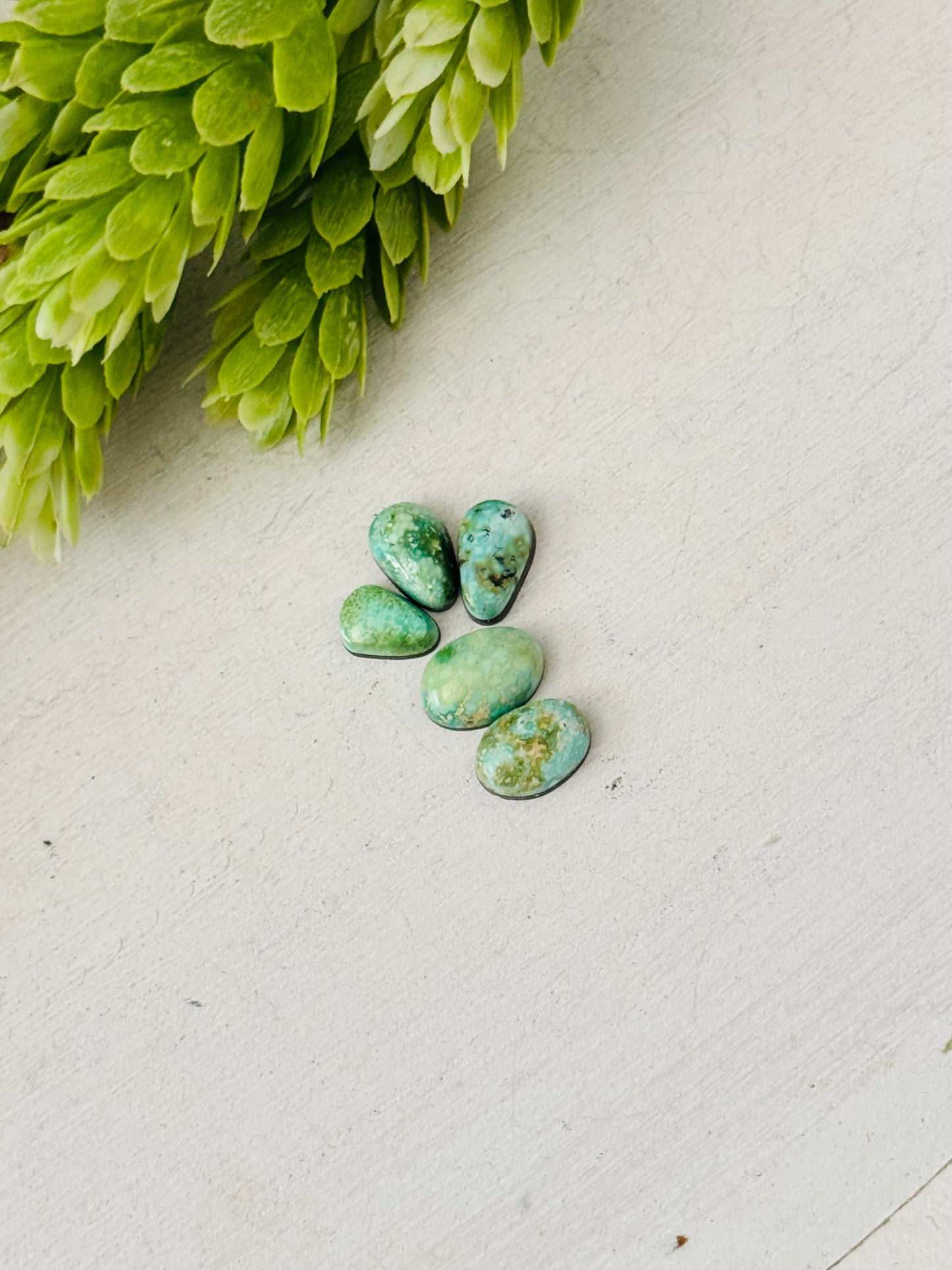 Natural Sonoran Gold Turquoise Cabs