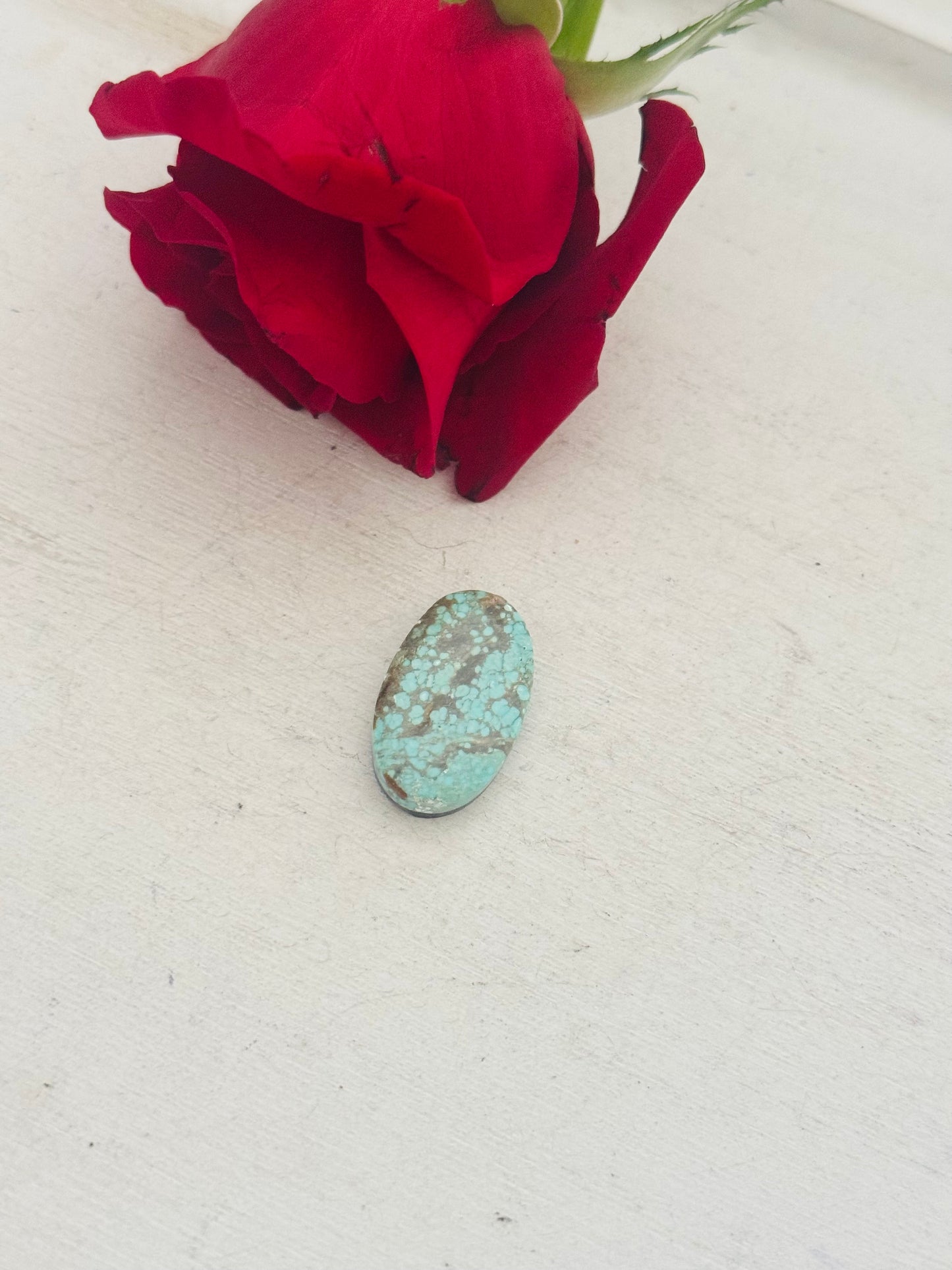 Number 8 Turquoise Cab