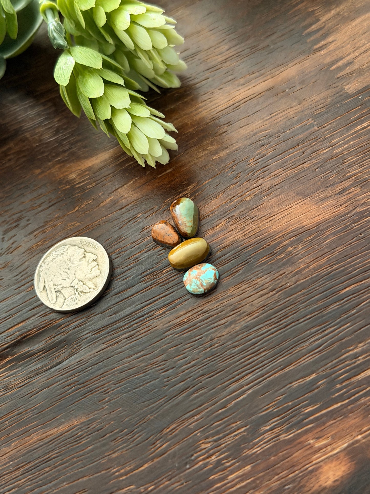 Evans Turquoise Cabs