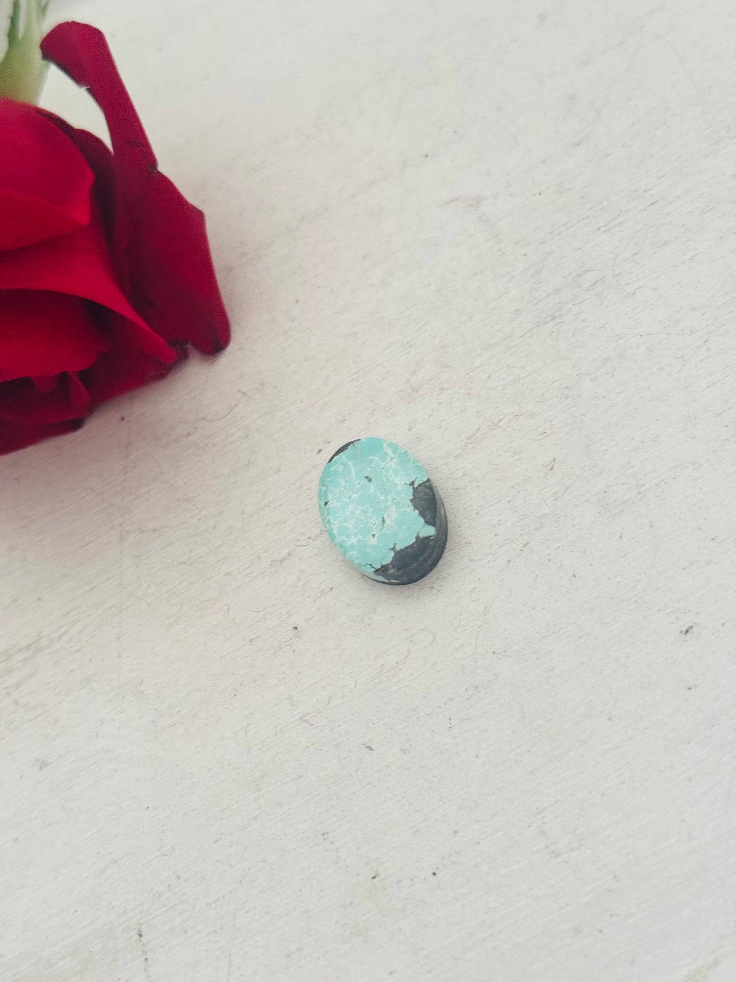 Number 8 Turquoise Cab