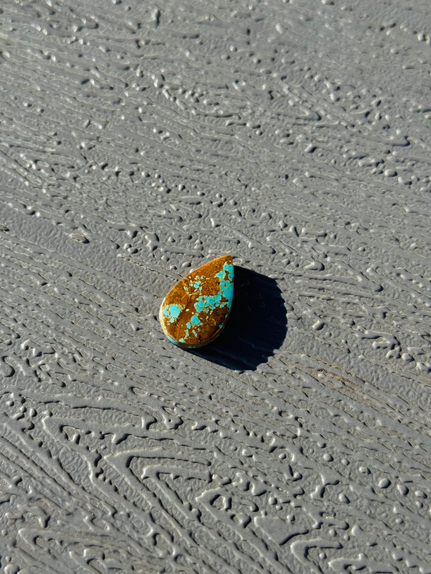 Number 8 Turquoise Cab