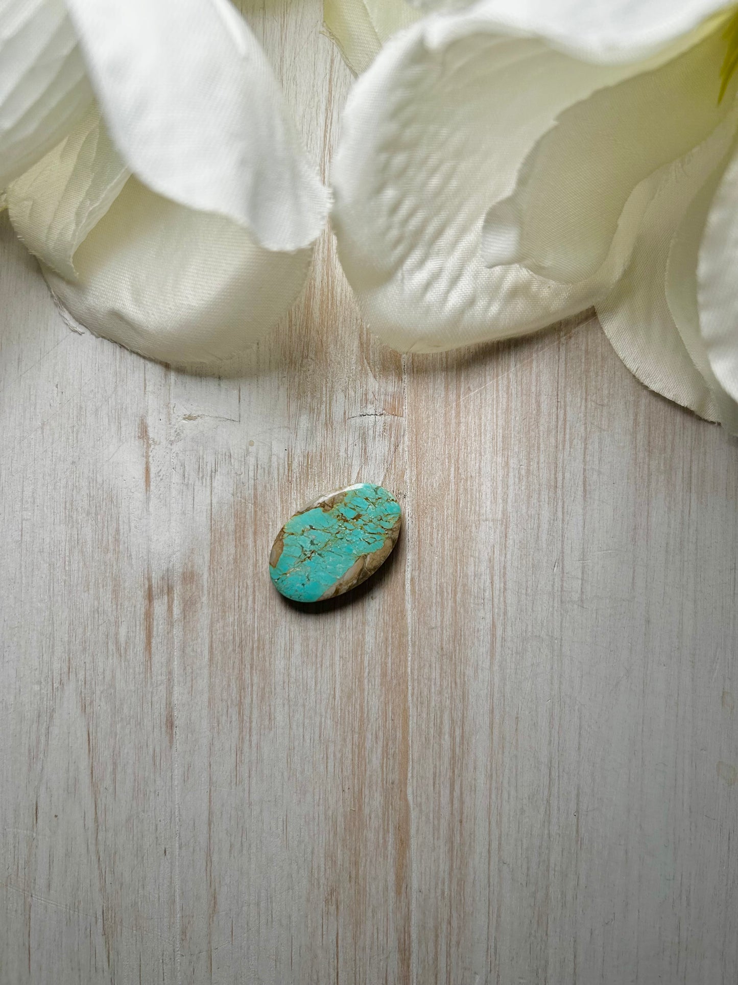 Number 8 Turquoise Cab
