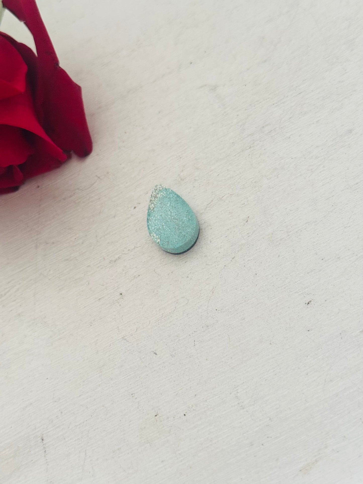 Number 8 Turquoise Cab