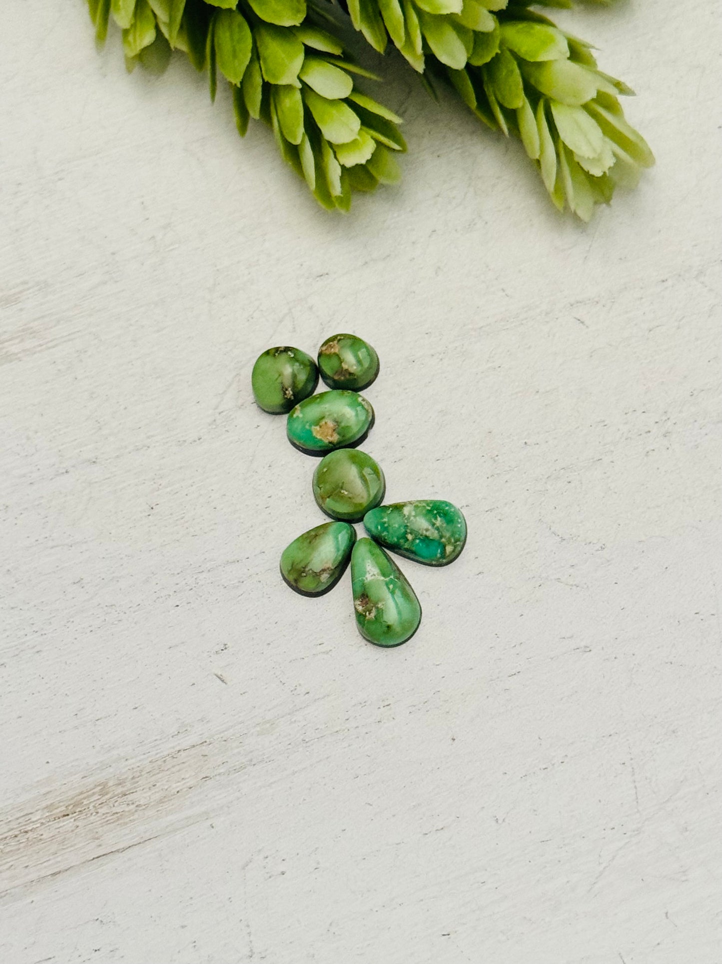 Natural Sonoran Gold Turquoise Cabs