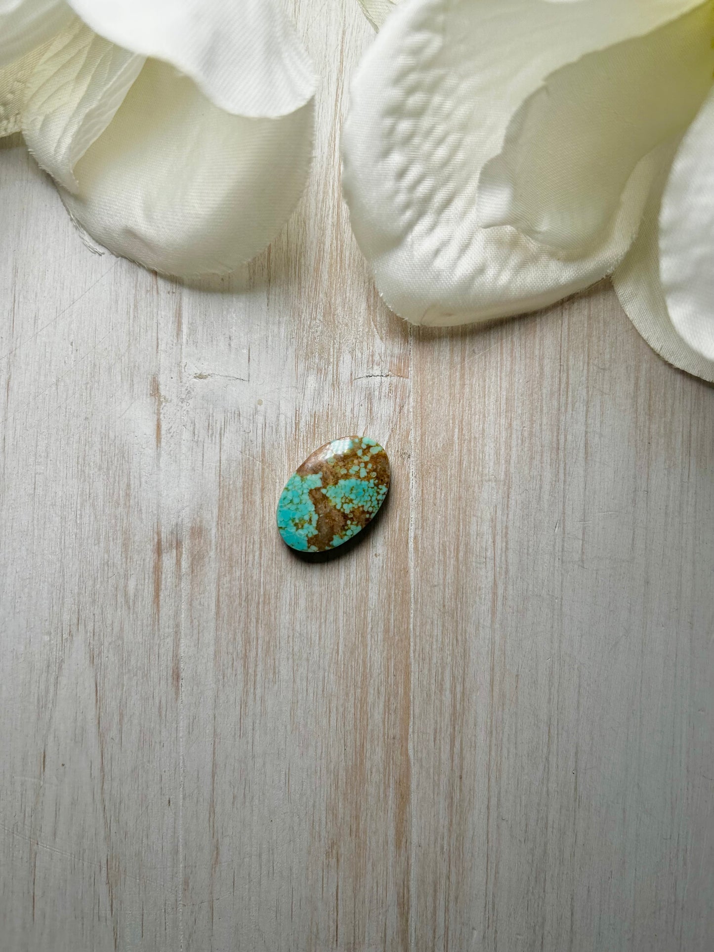 Number 8 Turquoise Cab