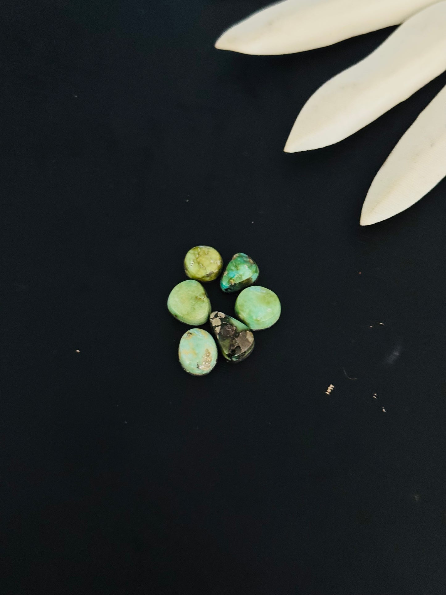 Natural Sonoran Gold Turquoise Cabs