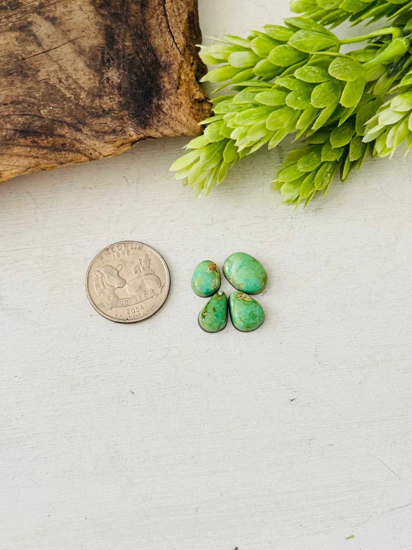 Natural Sonoran Gold Turquoise Cabs
