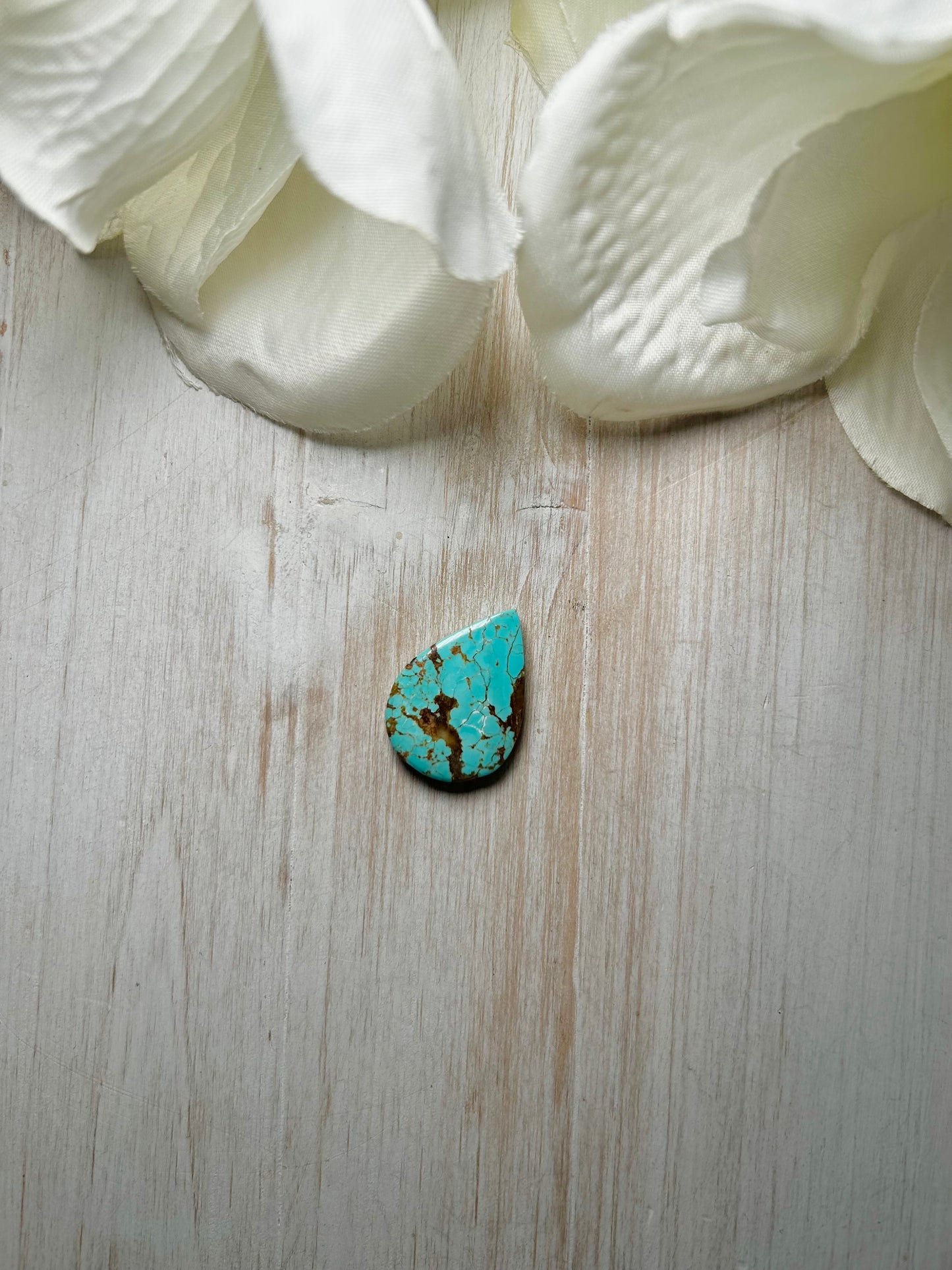 Number 8 Turquoise Cab