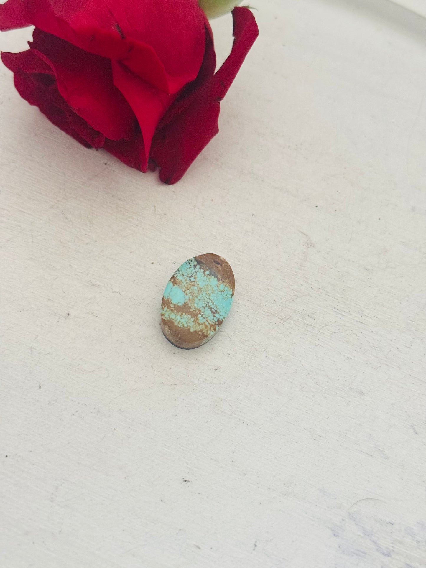 Number 8 Turquoise Cab