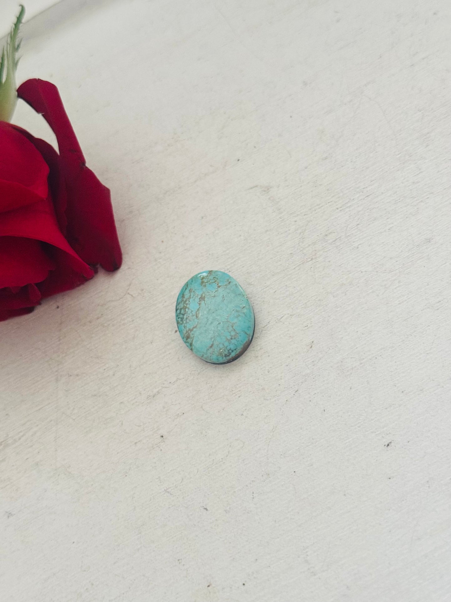 Number 8 Turquoise Cab