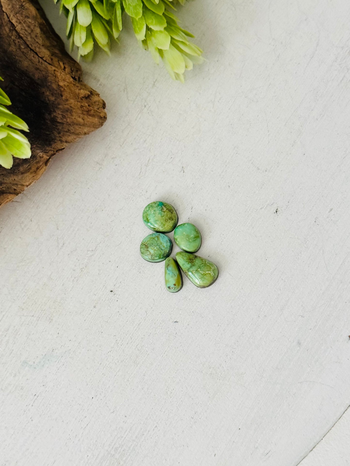 Natural Sonoran Gold Turquoise Cabs