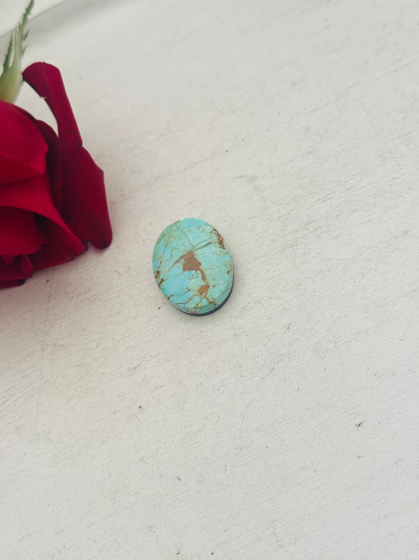 Number 8 Turquoise Cab