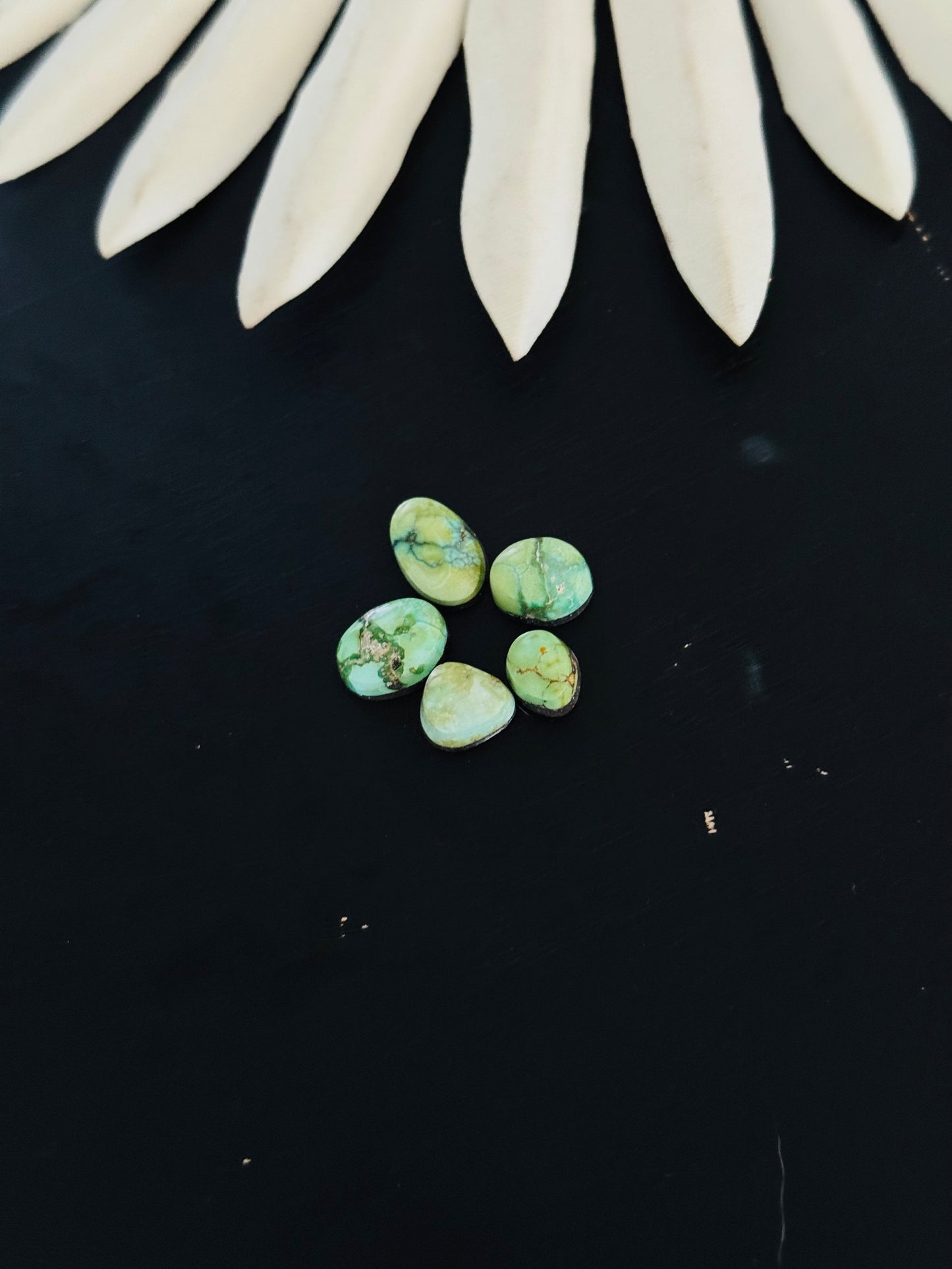 Natural Sonoran Gold Turquoise Cabs