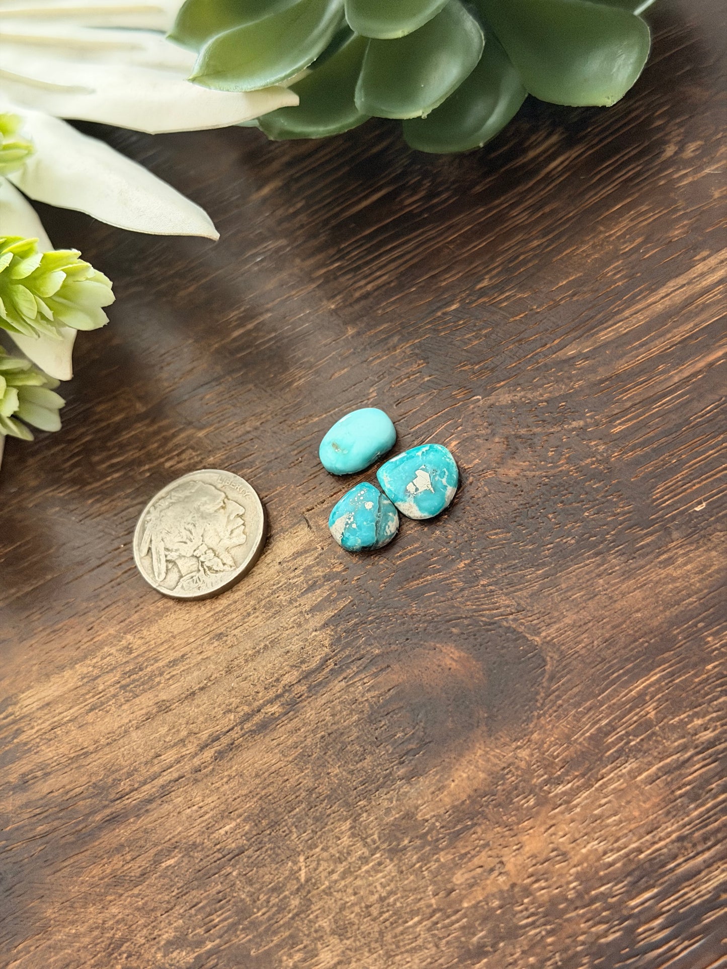 White Water Turquoise Cabs