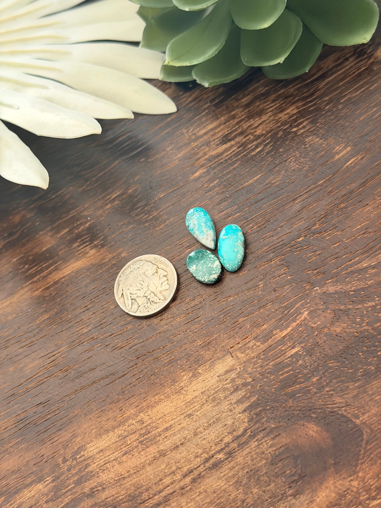 White Water Turquoise Cabs