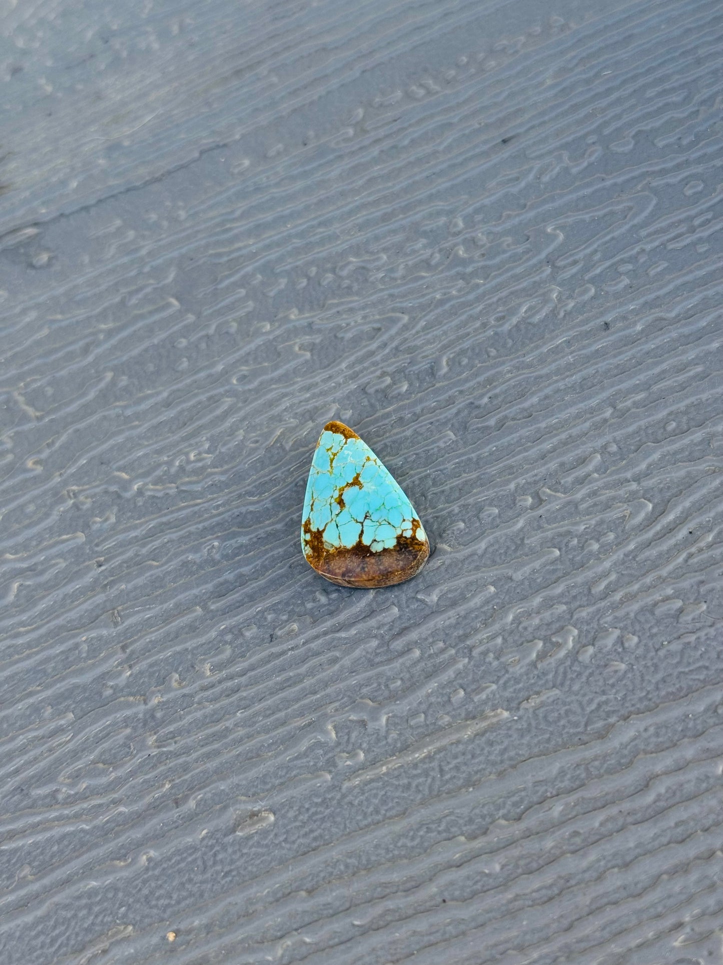 Number 8 Turquoise Cab