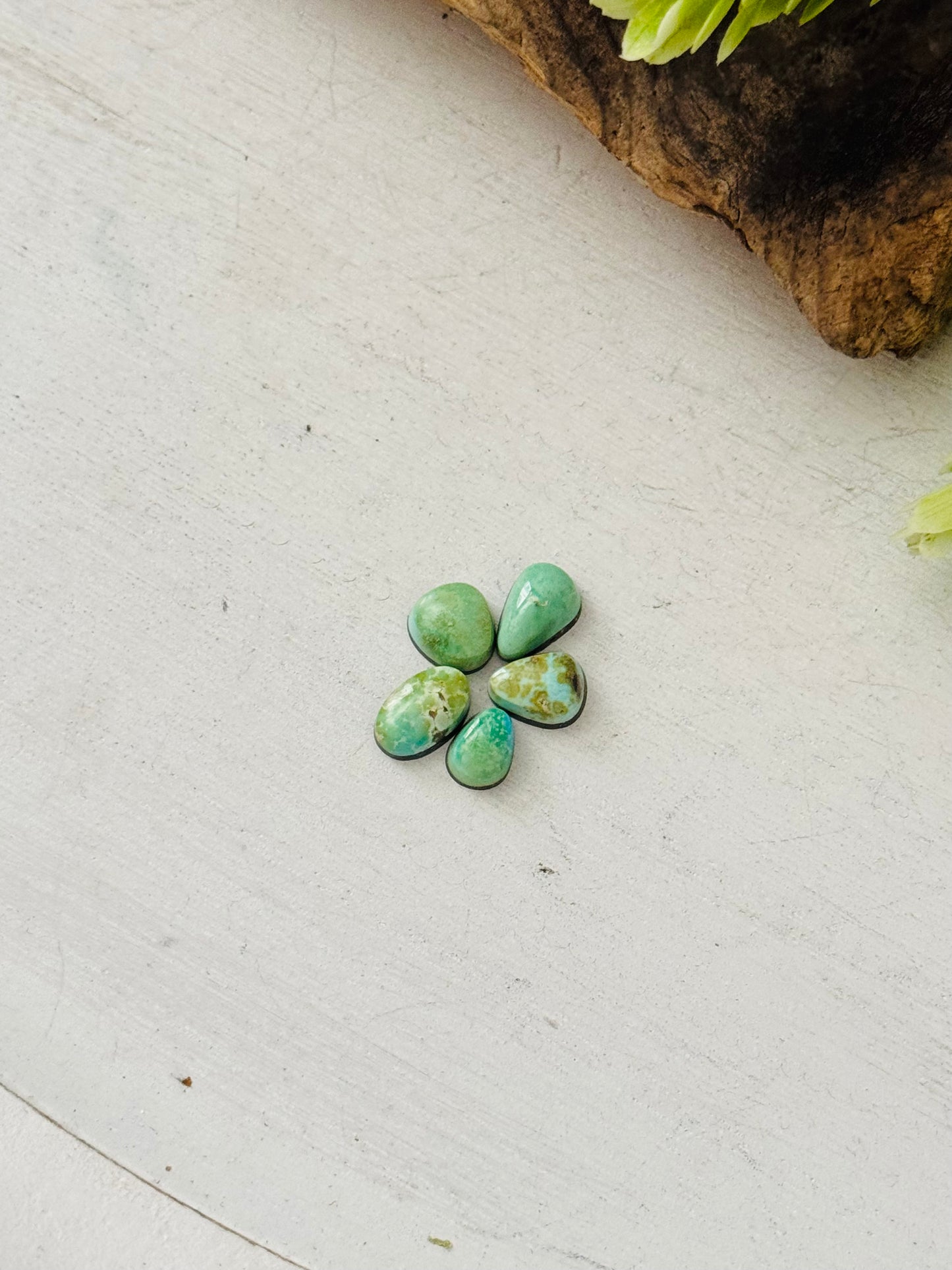 Natural Sonoran Gold Turquoise Cabs