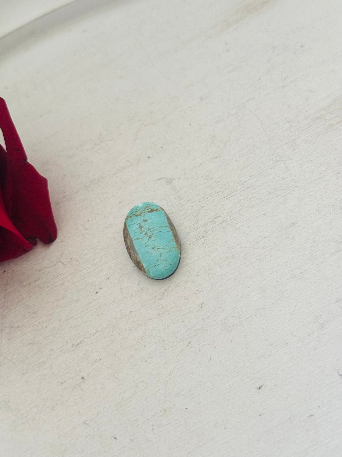 Number 8 Turquoise Cab
