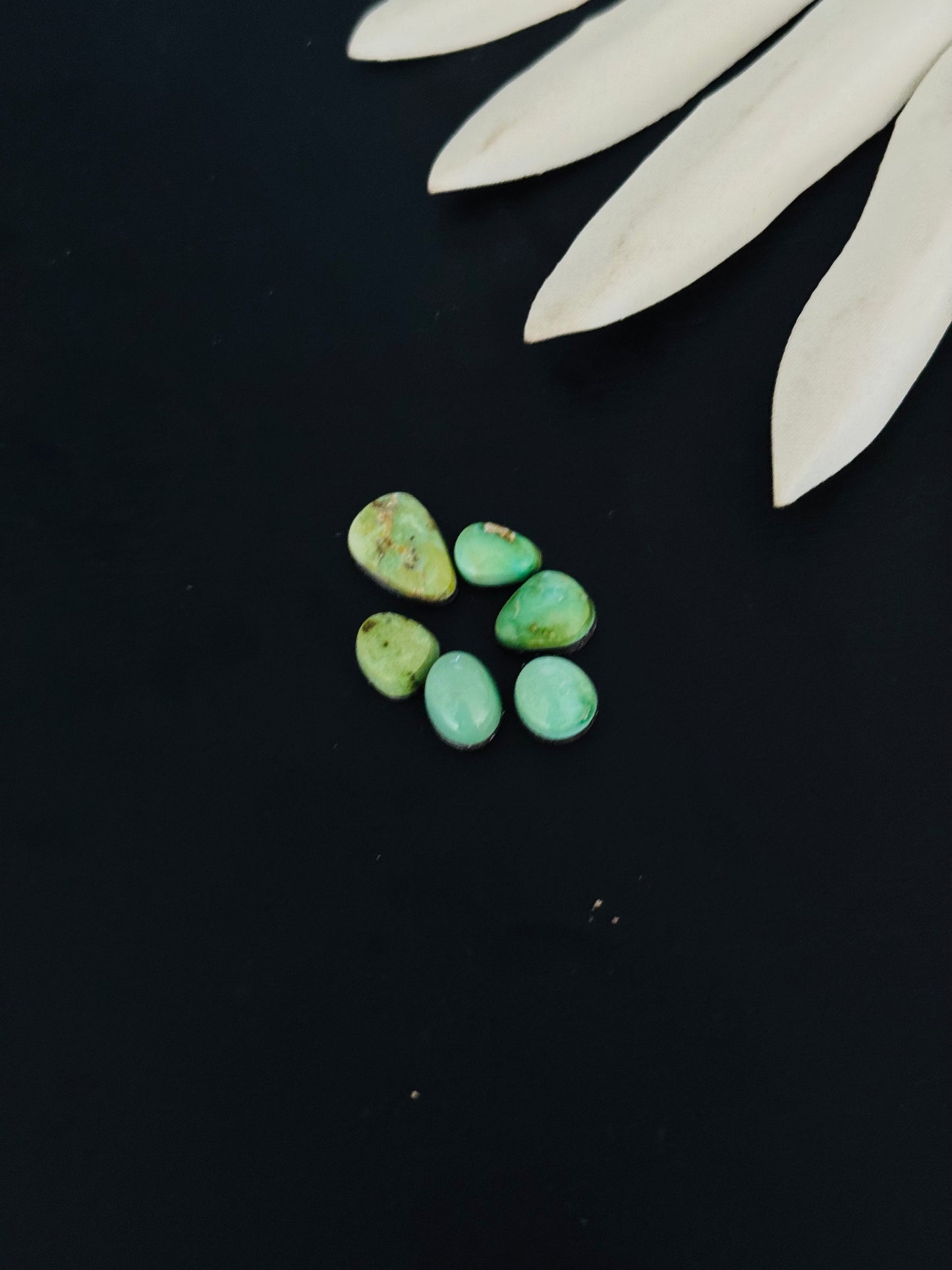 Natural Sonoran Gold Turquoise Cabs