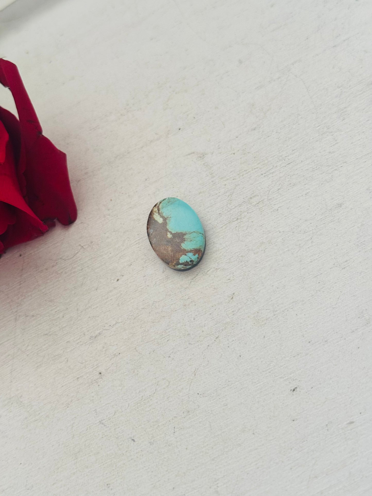 Number 8 Turquoise Cab
