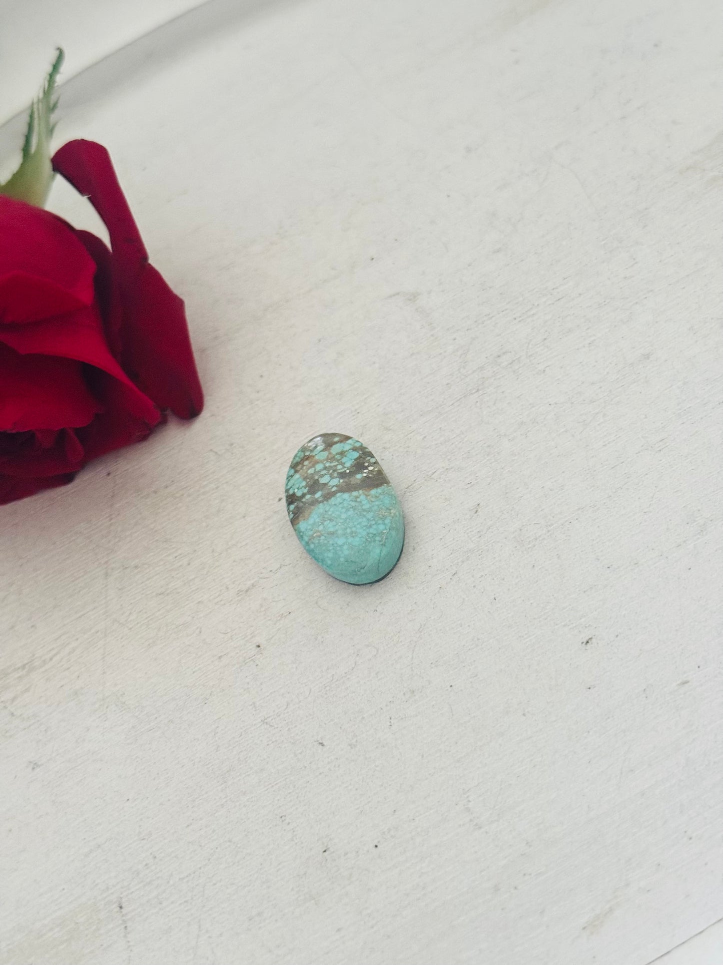 Number 8 Turquoise Cab
